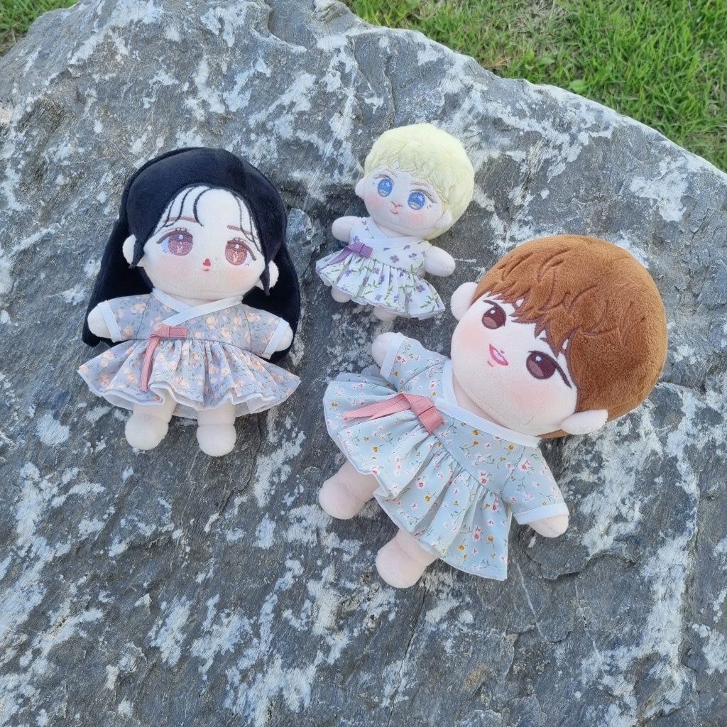 15、20CM｜韓國手作｜Hacey Studio｜韓服｜綠碎花