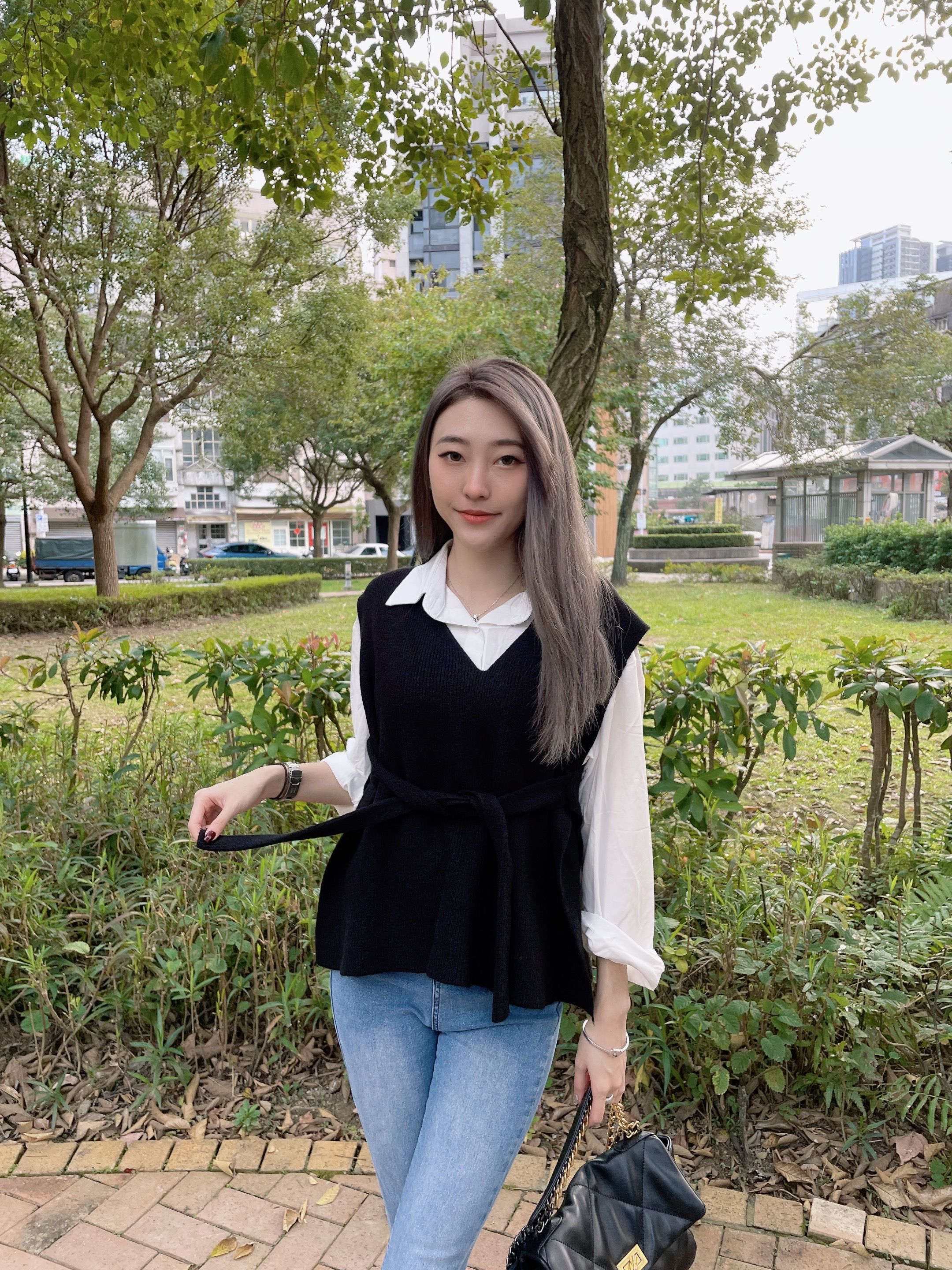 襯衫背心套裝｜休閒舒適清新