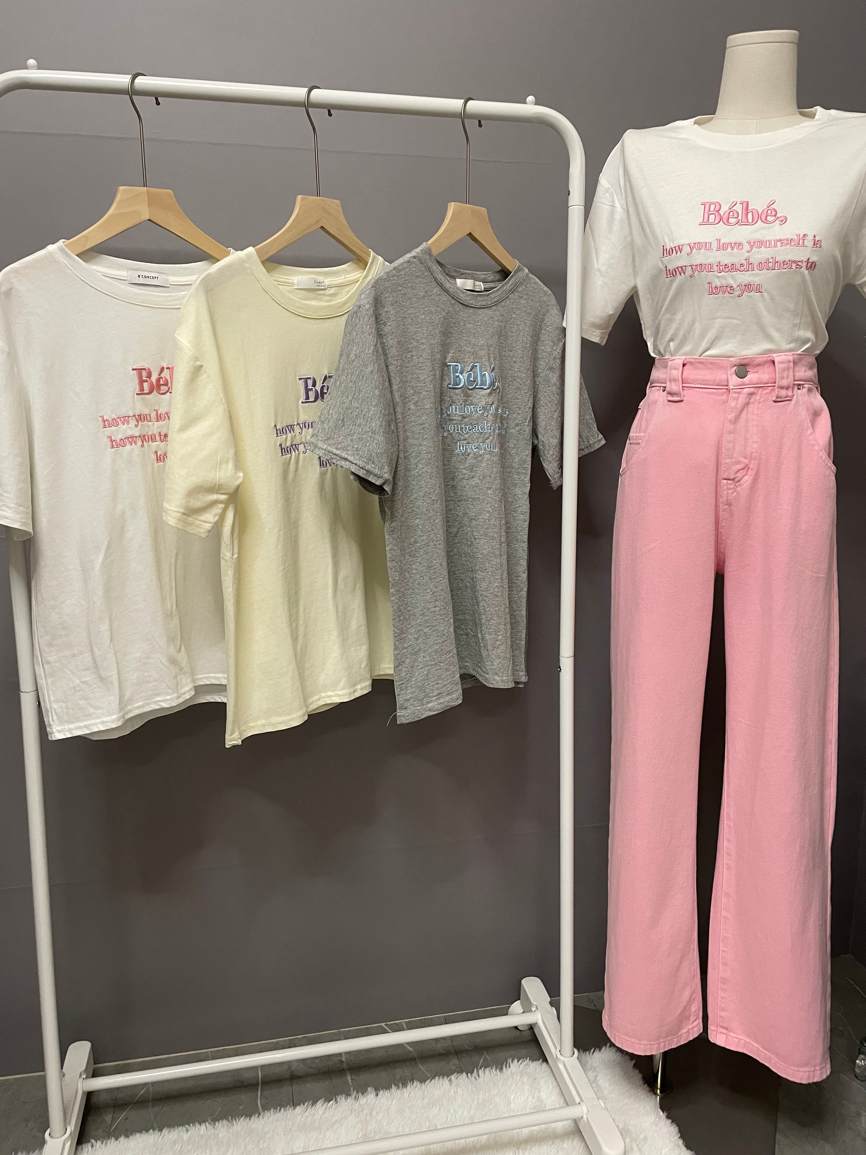 撞色刺繡上衣｜春夏必備