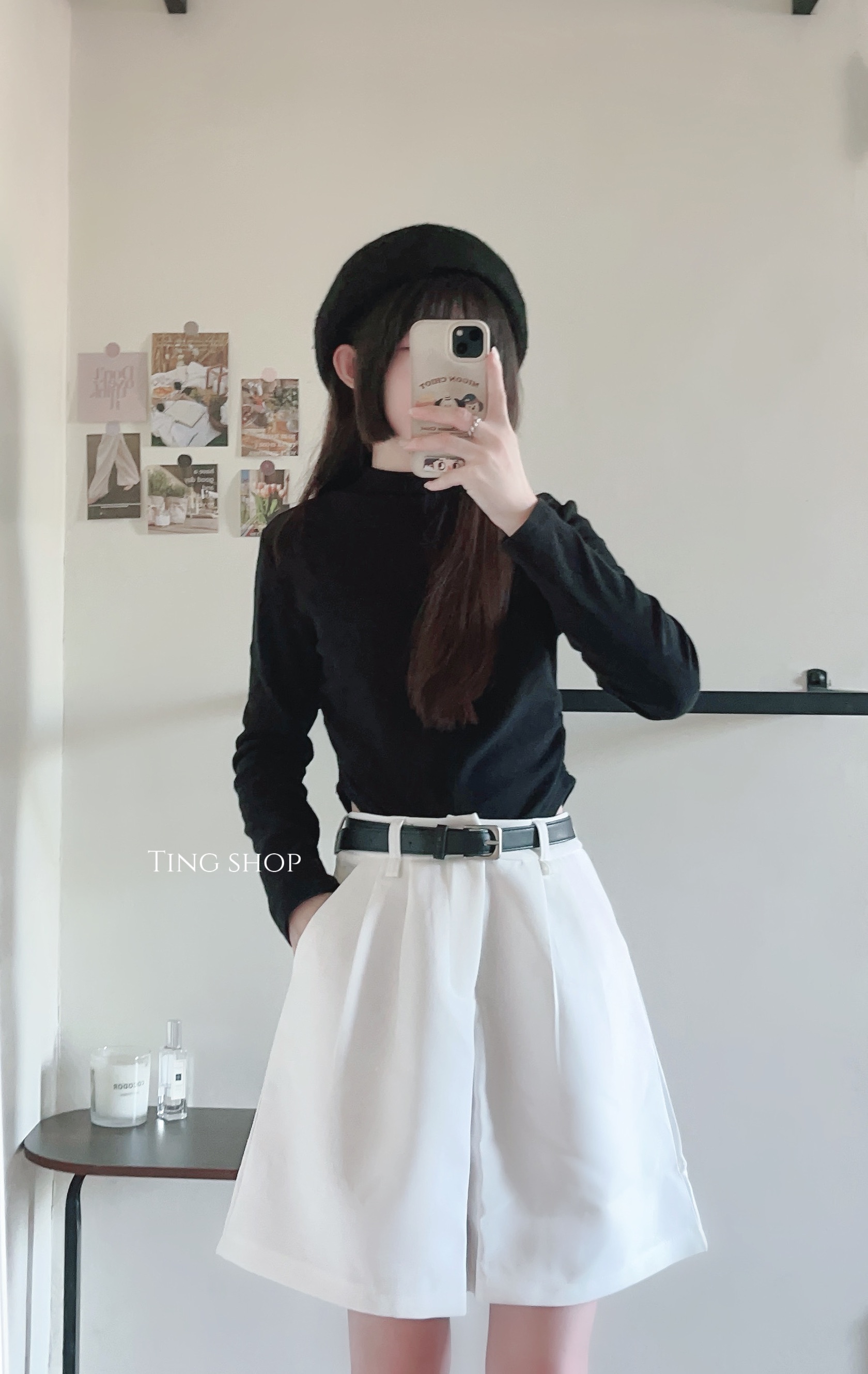 現貨🌷 前壓褶附皮帶西裝短褲