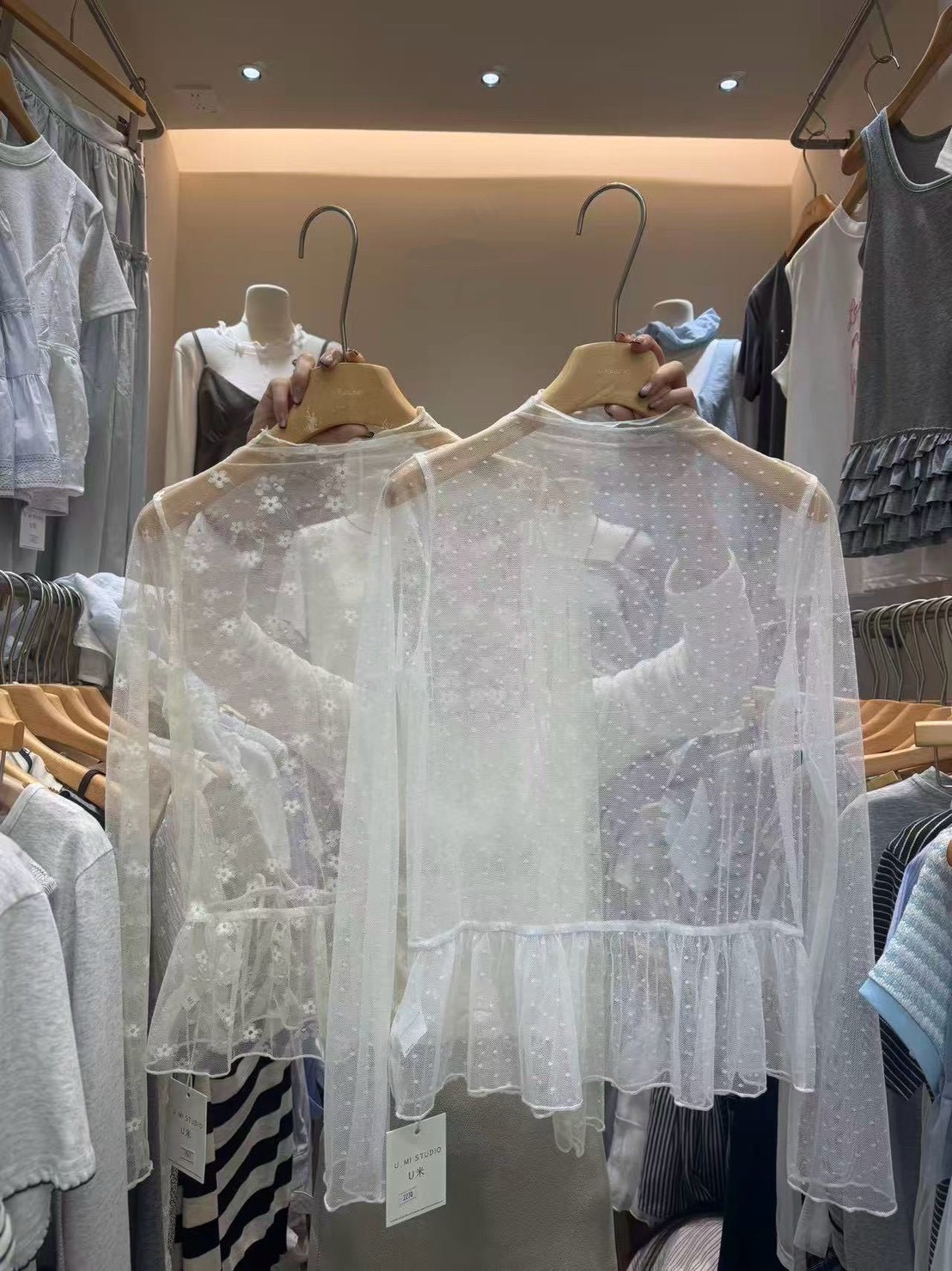 透膚疊穿打底衣