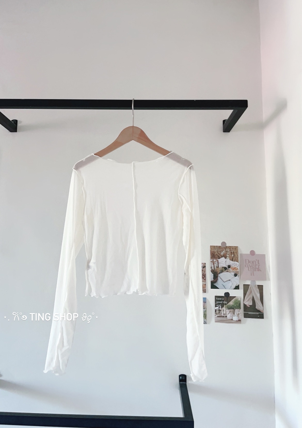 現貨🌷 透膚弧形車線打底衣