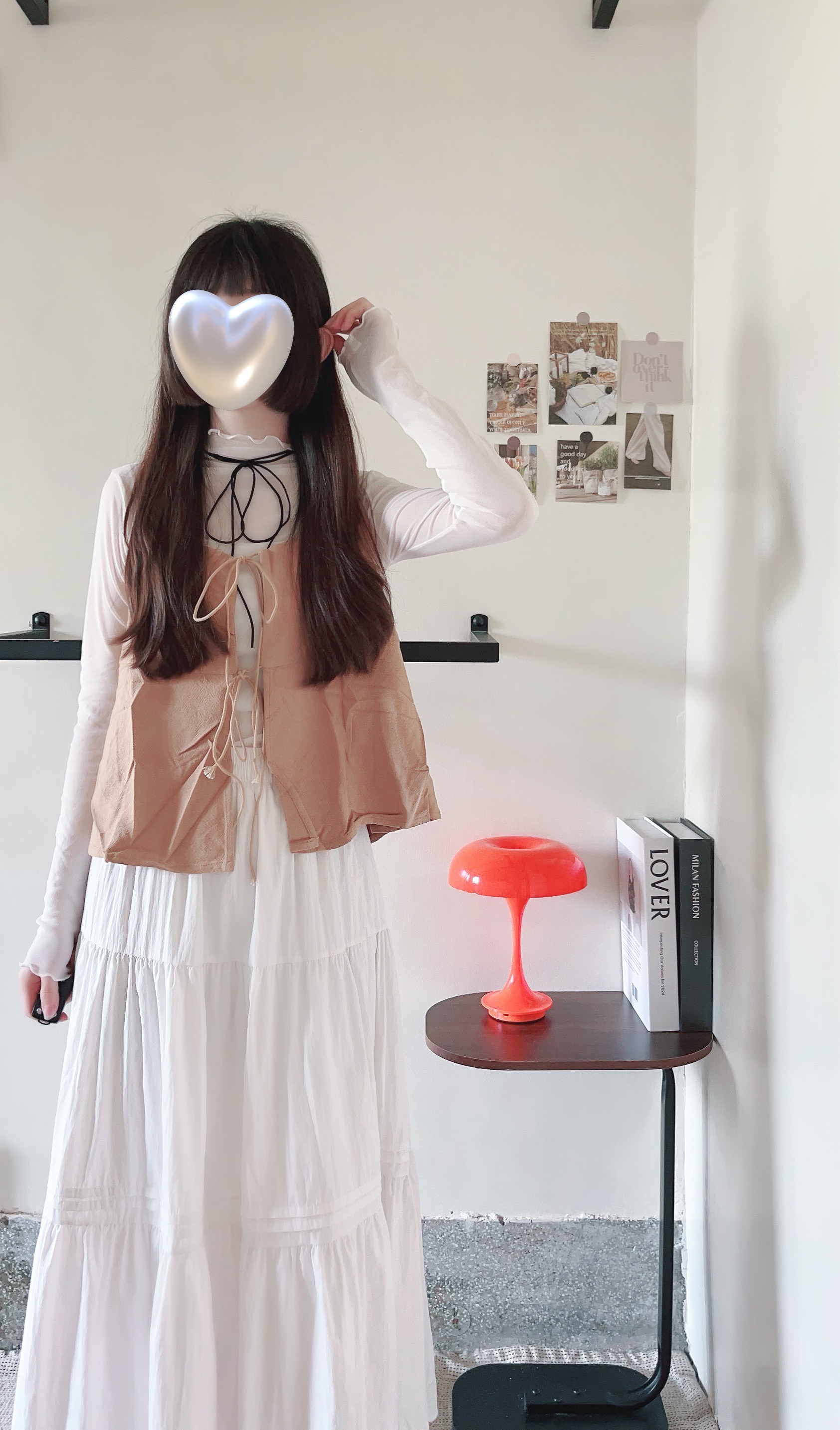 現貨-正反兩穿綁繩棉麻背心