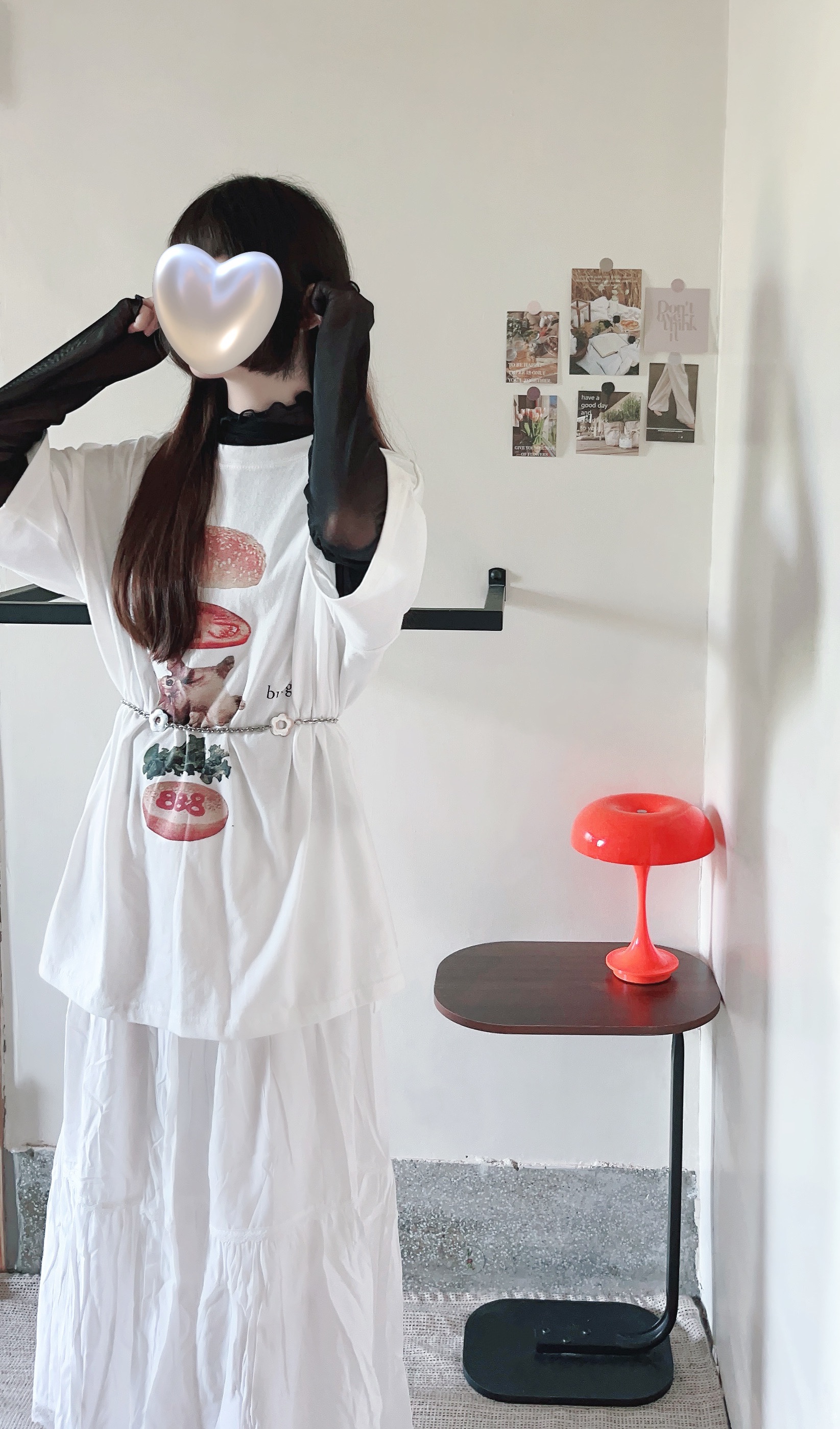 現貨🔥木耳邊透膚打底衣