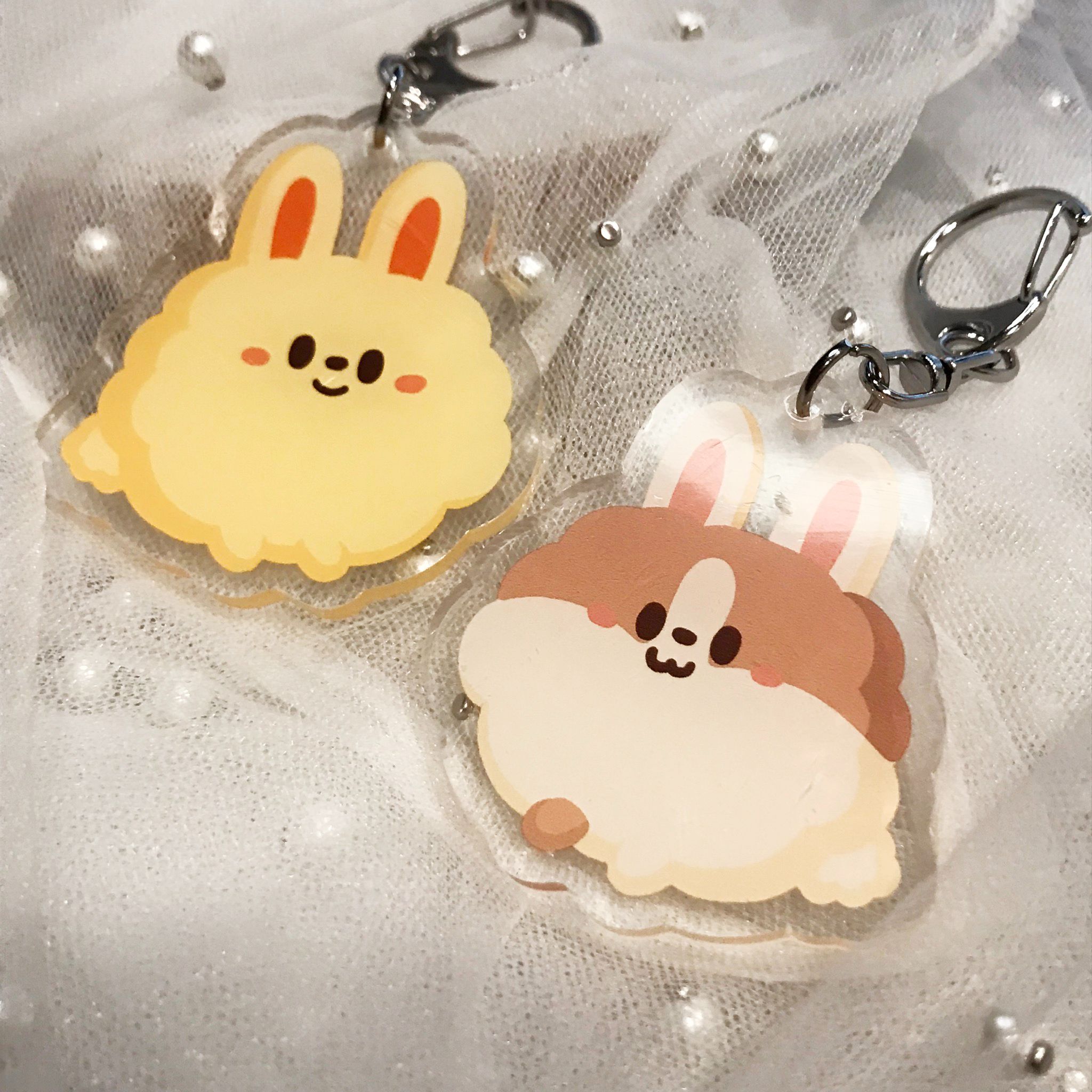 芙兔壓克力小吊飾