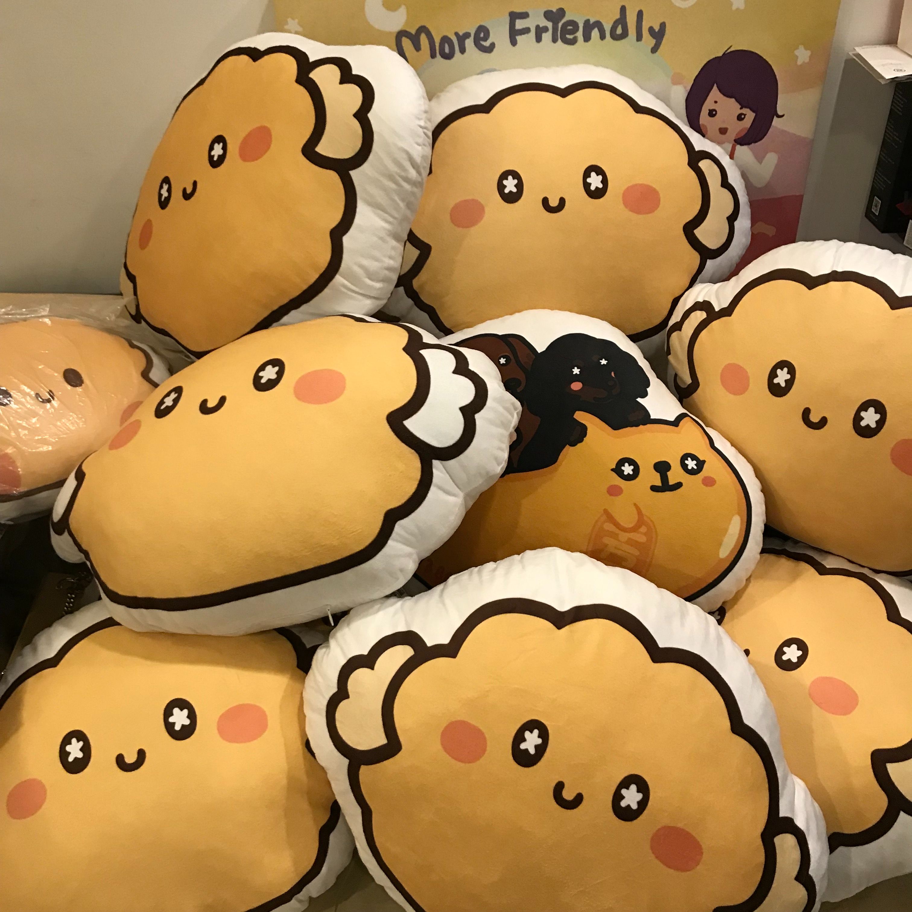 【泡芙裡的泡芙醬】客製造型抱枕-預購製作