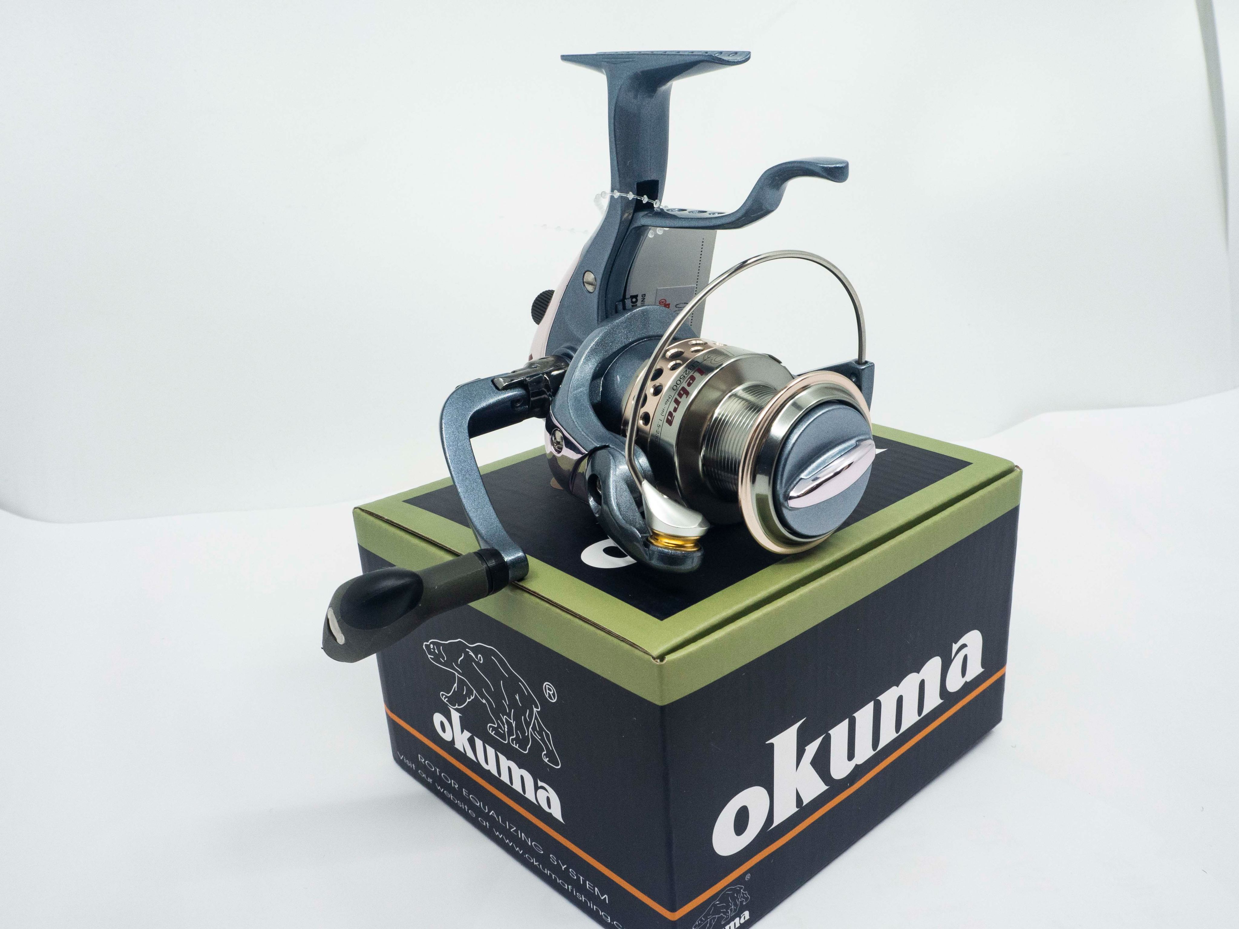 OKUMA LEBRA 力霸 2500型 附3000型線杯 雙線杯 手煞車捲線器