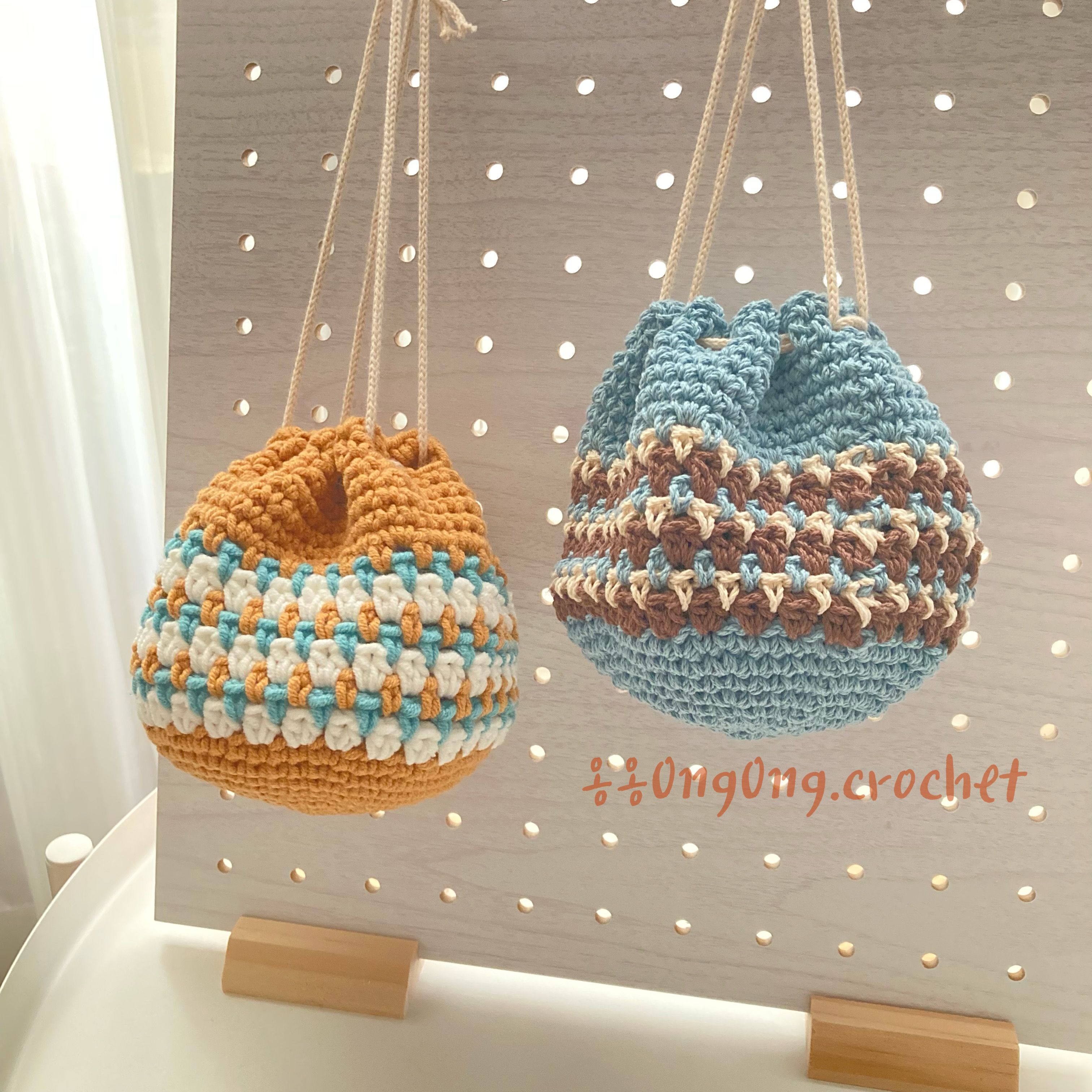 爆米花球球。圓形束口包