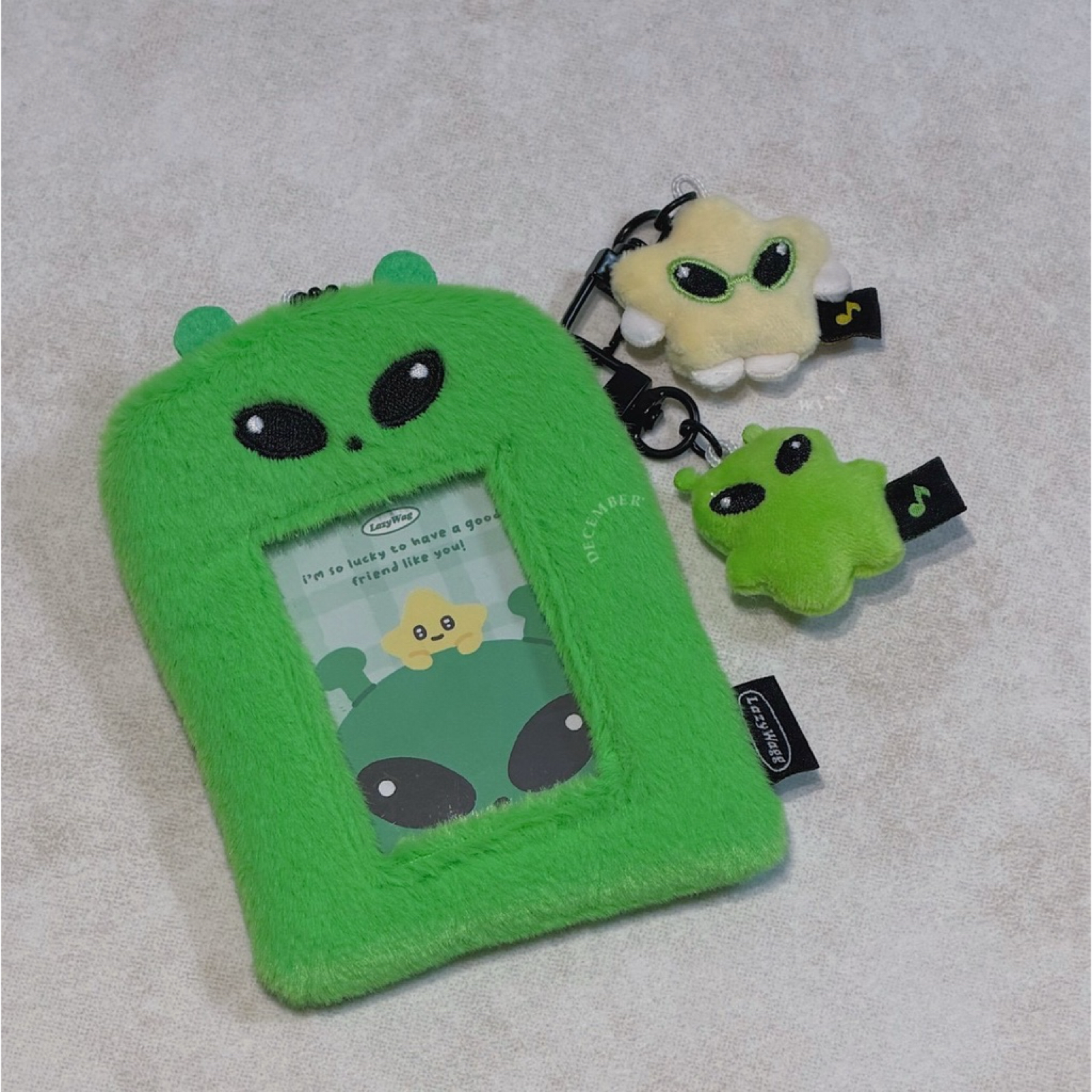 Dec.wine【ARTBOX Lazy Wagg Tiny Friends】👽外星人卡套🇰🇷門市購入正版 