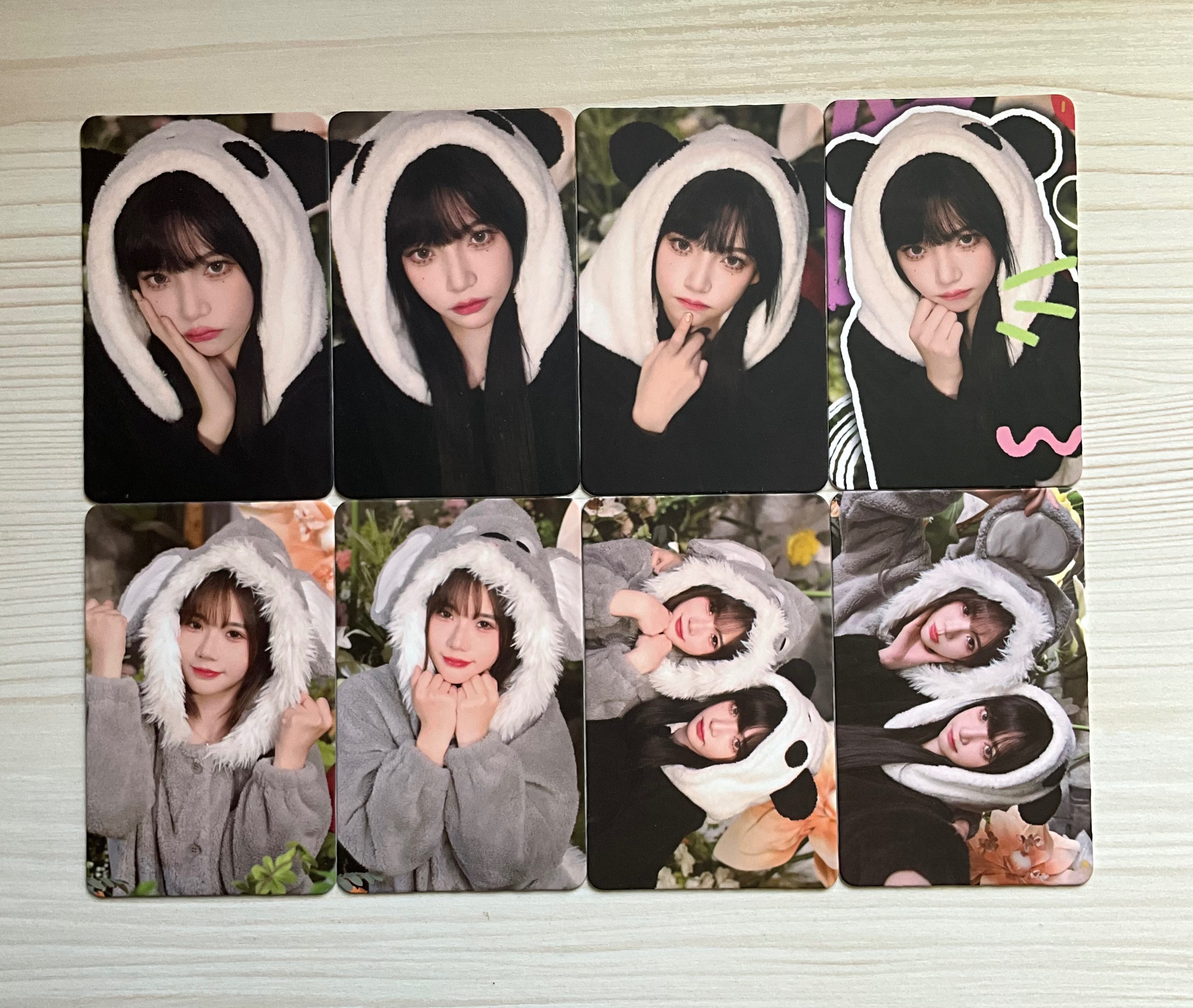 張潤＆盧靜《right now》舞台紀念小卡