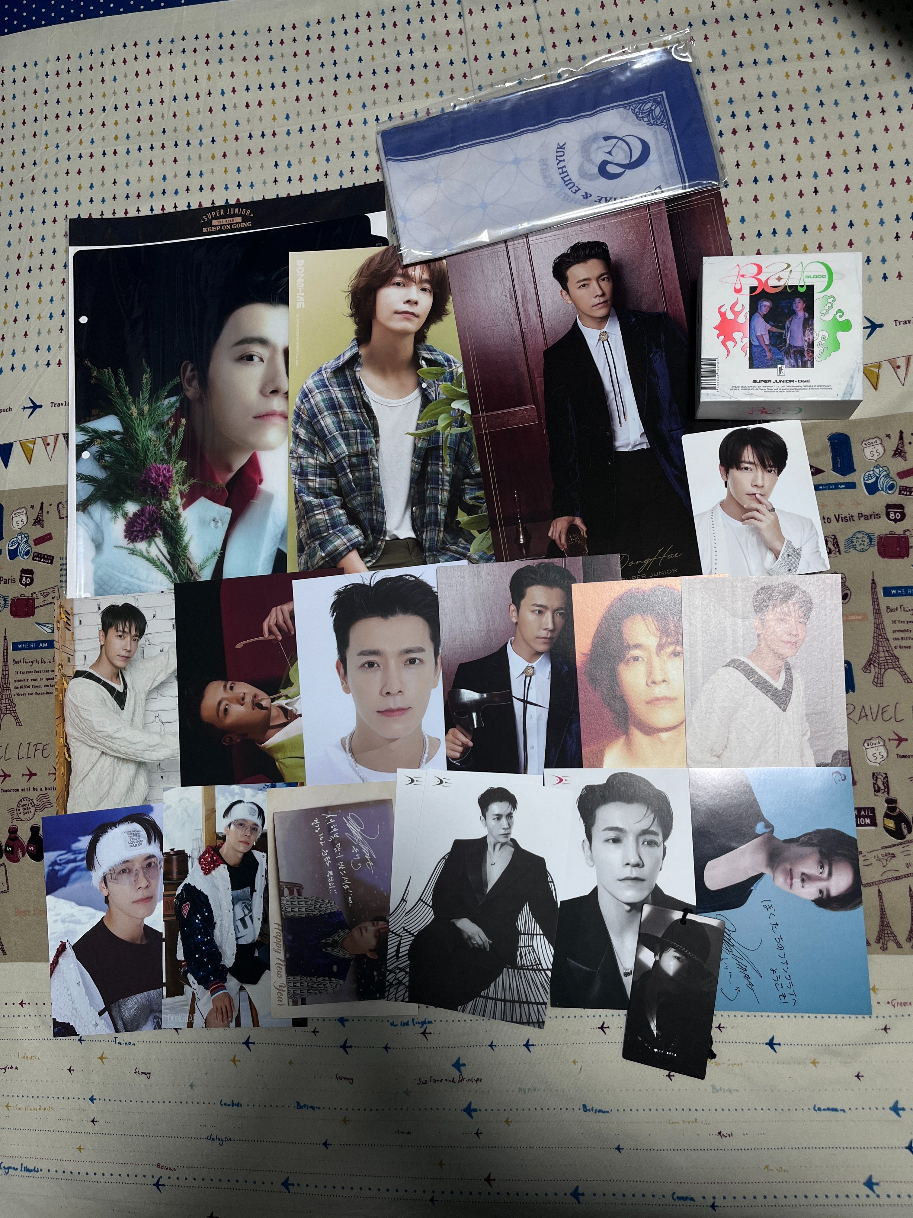 BAD智能專＋卡冊分頁＋明信片組＋會員手帕