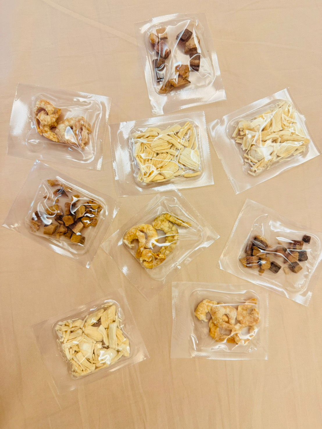 （凍乾新品試賣）  鰹魚、干貝、蝦