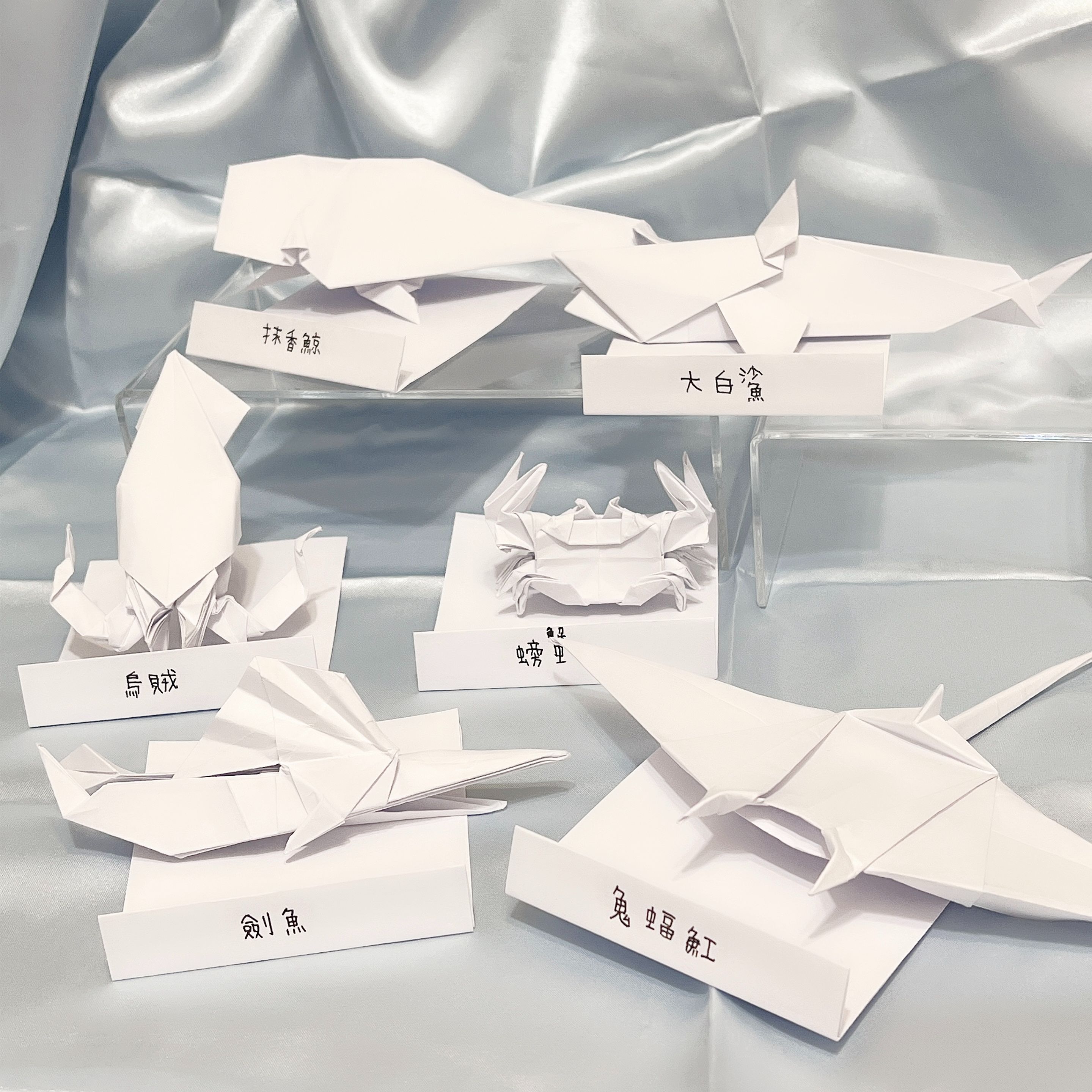 《N兔 studio X 龍王手摺紙》 立體手工摺紙 海洋系列-共 6 款
