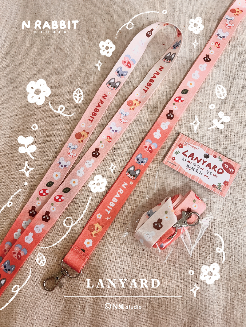 𝐍𝐄𝐖新品【N兔 studio】 識別證掛繩