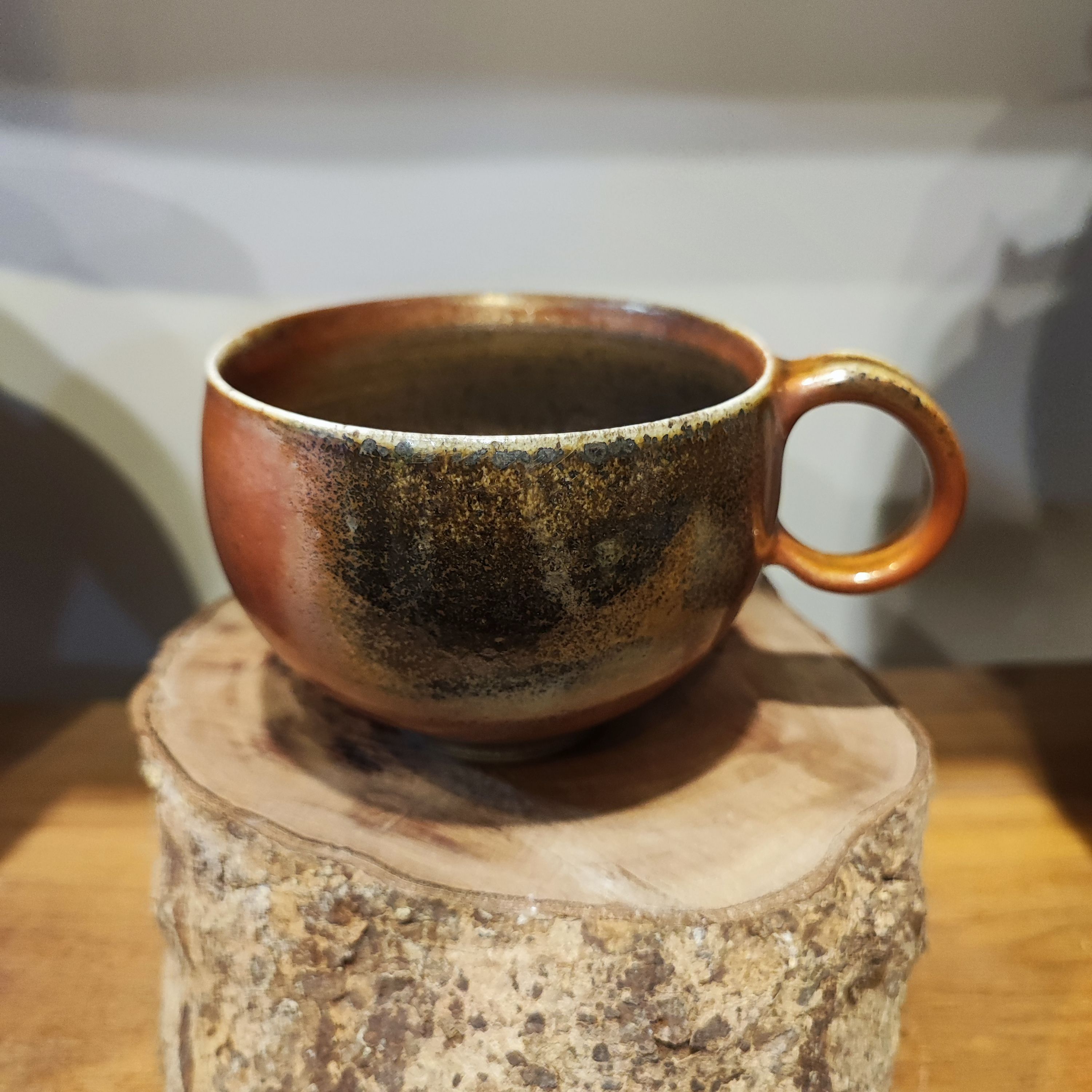 柴燒手作咖啡杯