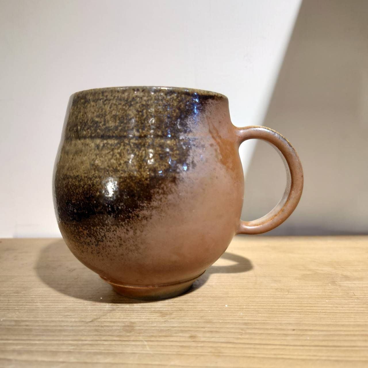 柴燒手作大肚馬克杯