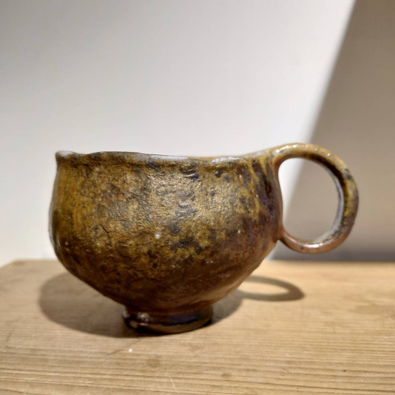 柴燒手捏咖啡杯