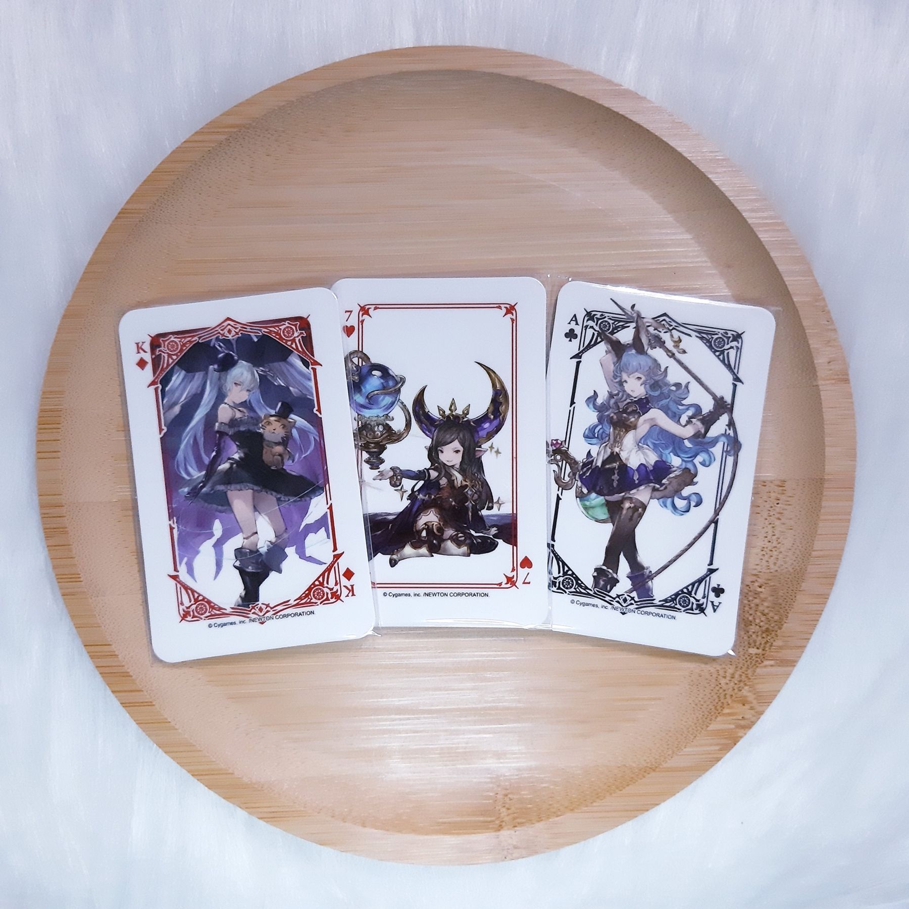 碧藍幻想 Granblue Fantasy GBF 格蘭賽法餐廳 特典撲克牌 オーキス アルルメイヤ フェリ