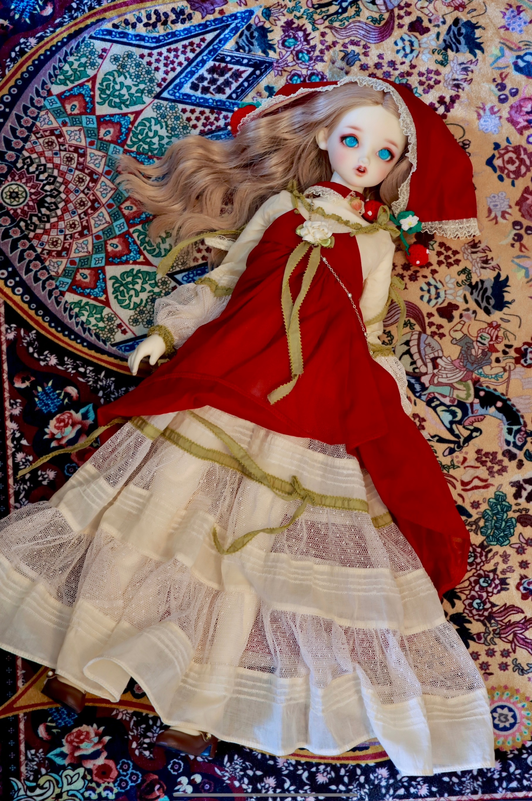 3分 L的取值範圍-森系酒紅洋裝