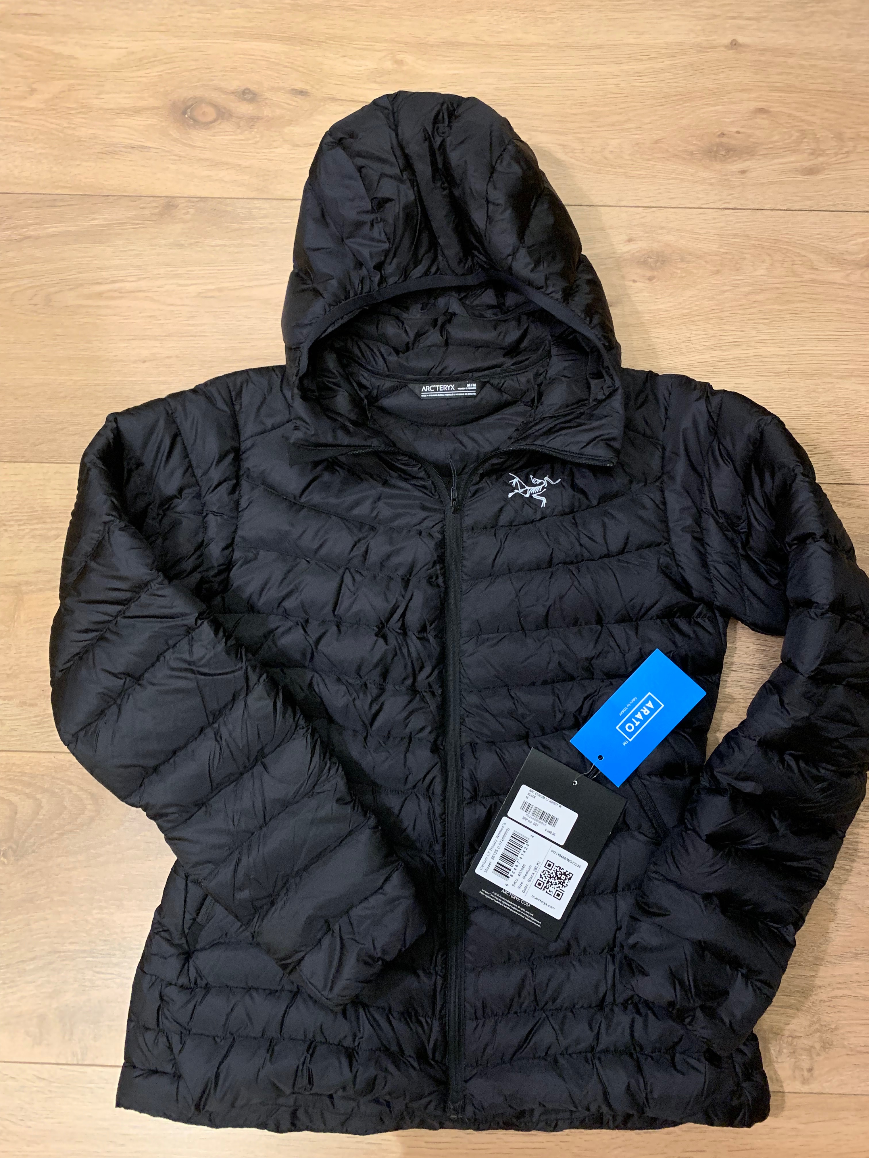 始祖鳥cerium lt 羽絨外套女款M號