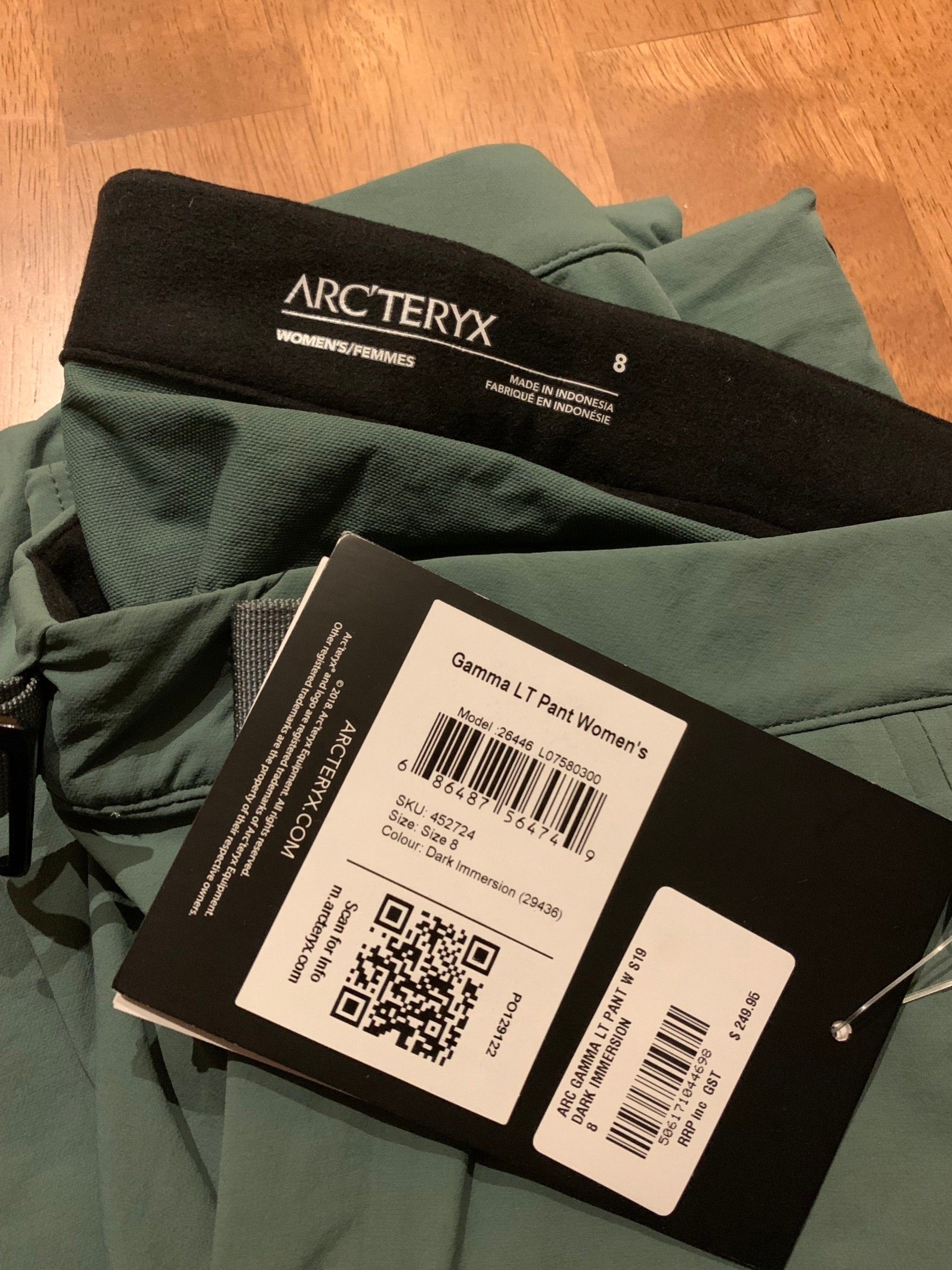 arcteryx gamma lt 女款 8號