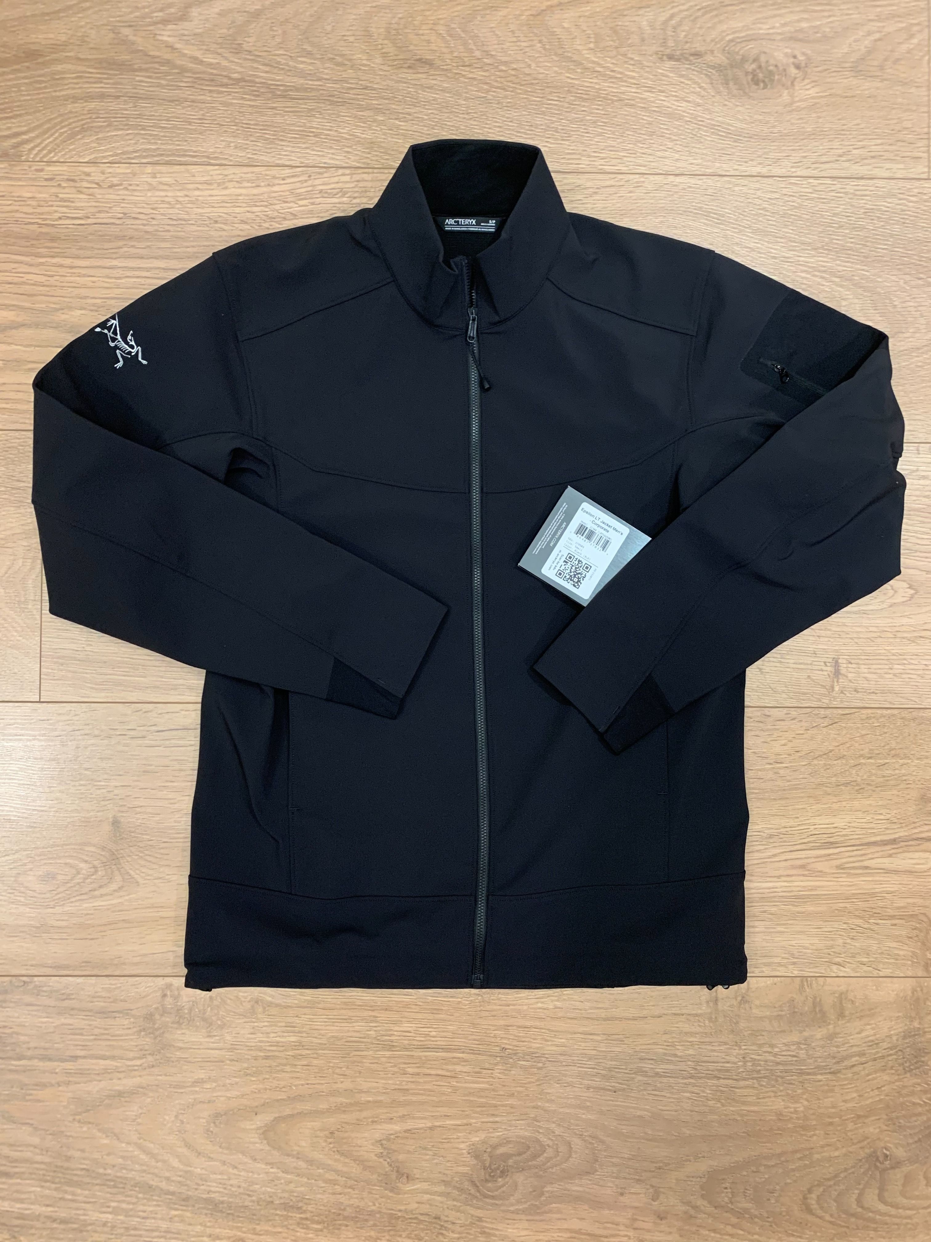 始祖鳥 Arcteryx Epsilon lt 軟殼外套 黑色S號