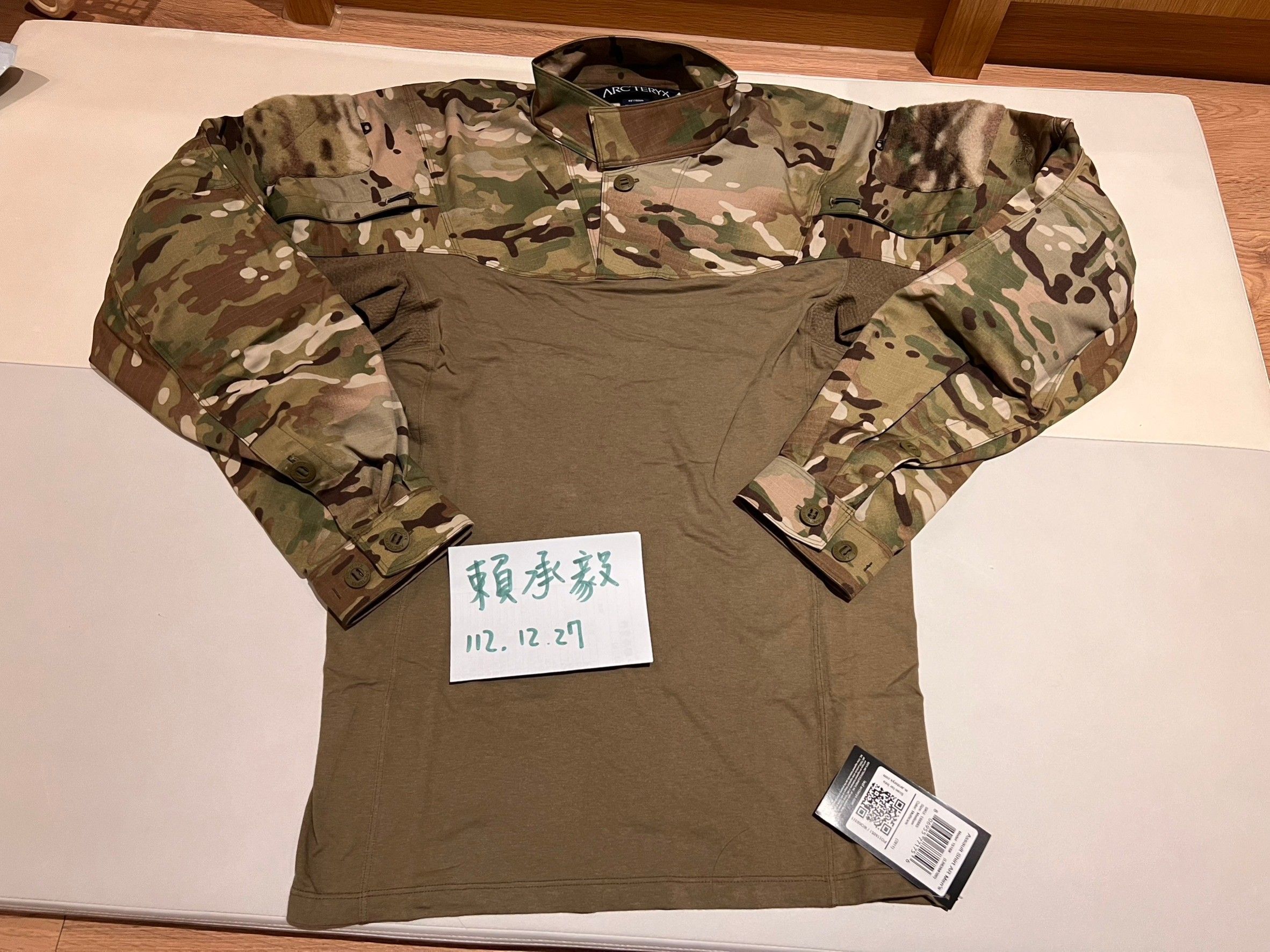 arcteryx leaf asssault shirt AR multicam