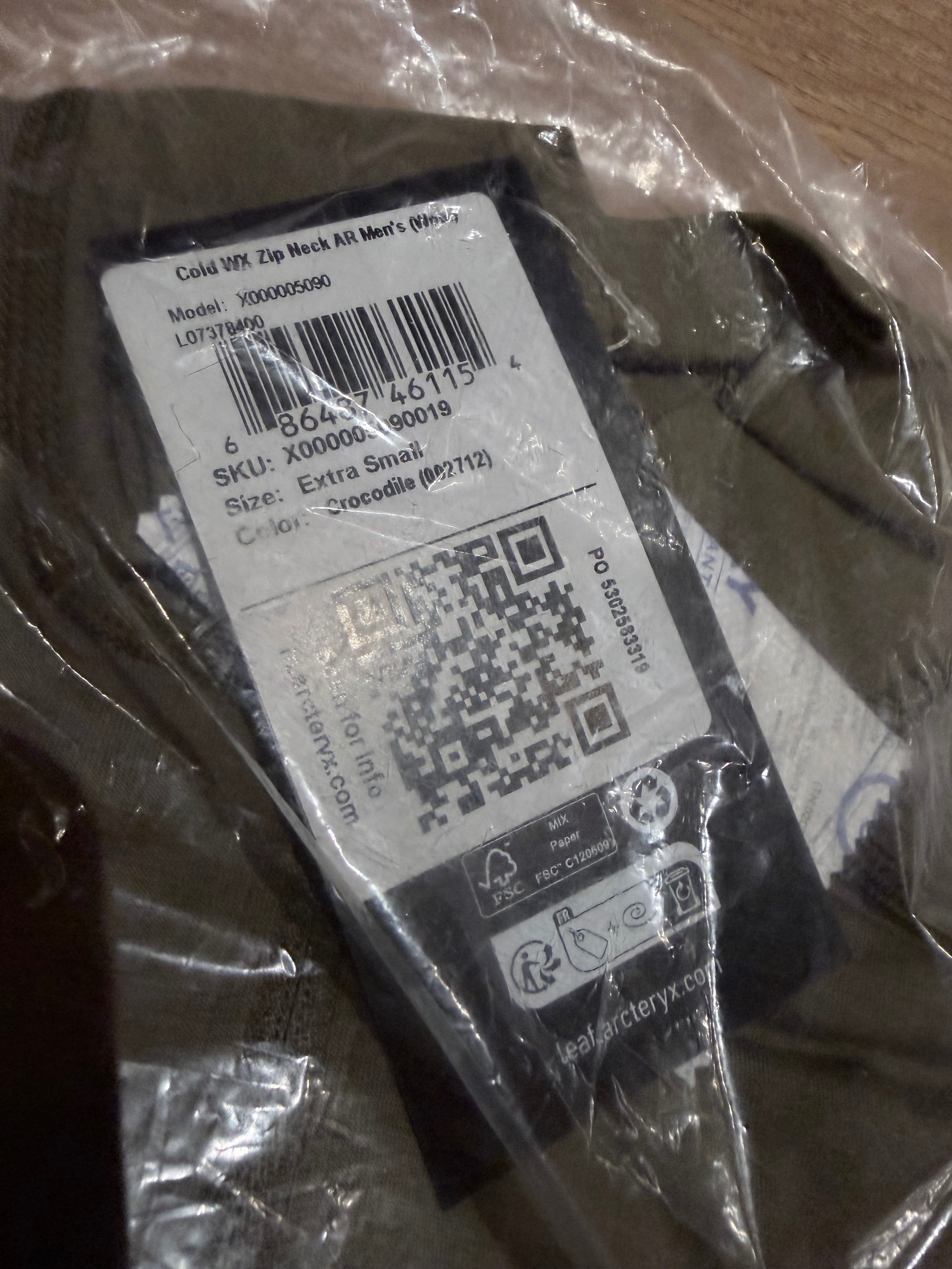 Arcteryx leaf cold wx neck ar