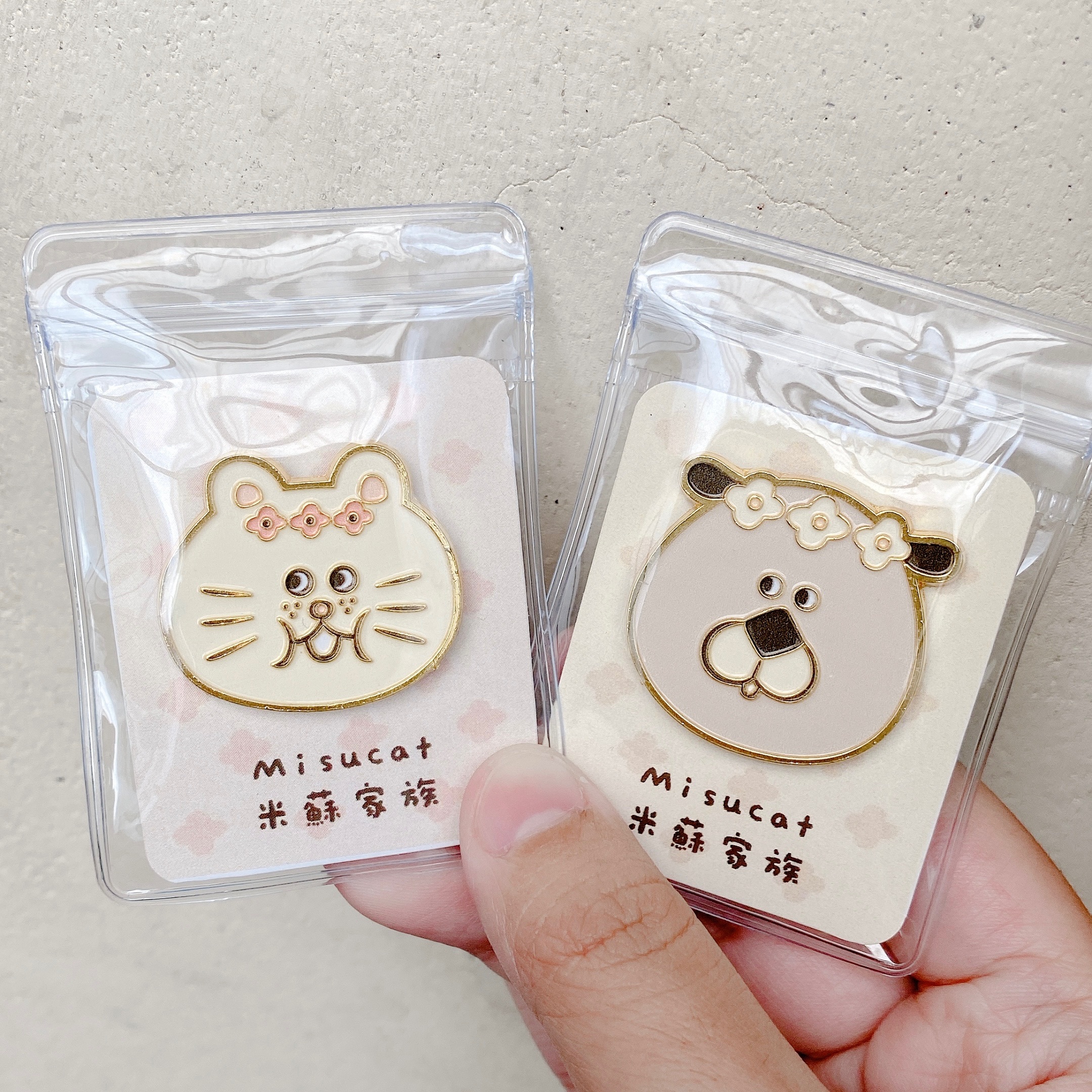 ꒰ 現貨｜米蘇家族 金屬徽章✨ ꒱