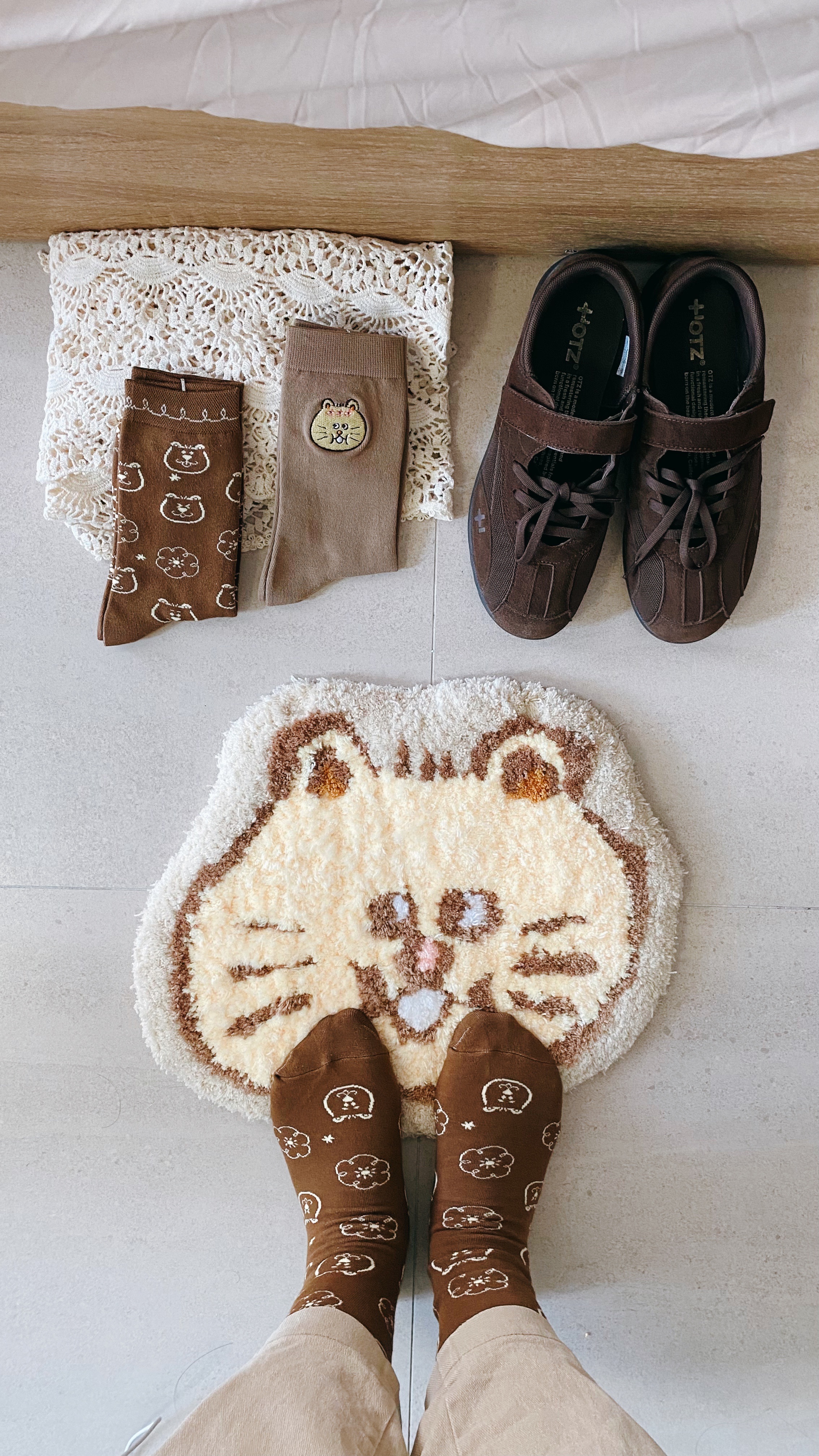 ꒰ 現貨｜米蘇與蘇西奶茶時光襪 ꒱