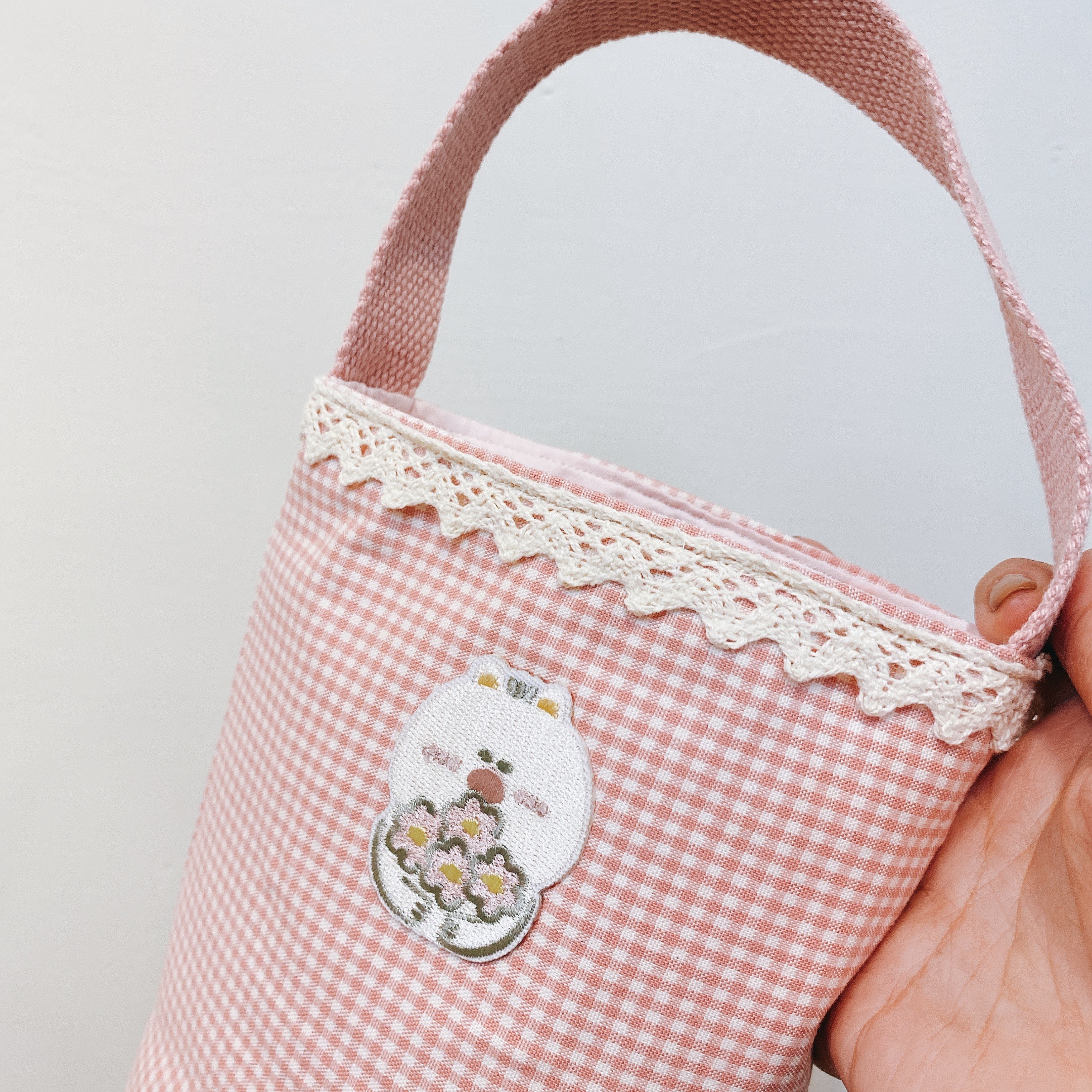 ꒰ 米蘇刺繡飲料提袋 ꒱