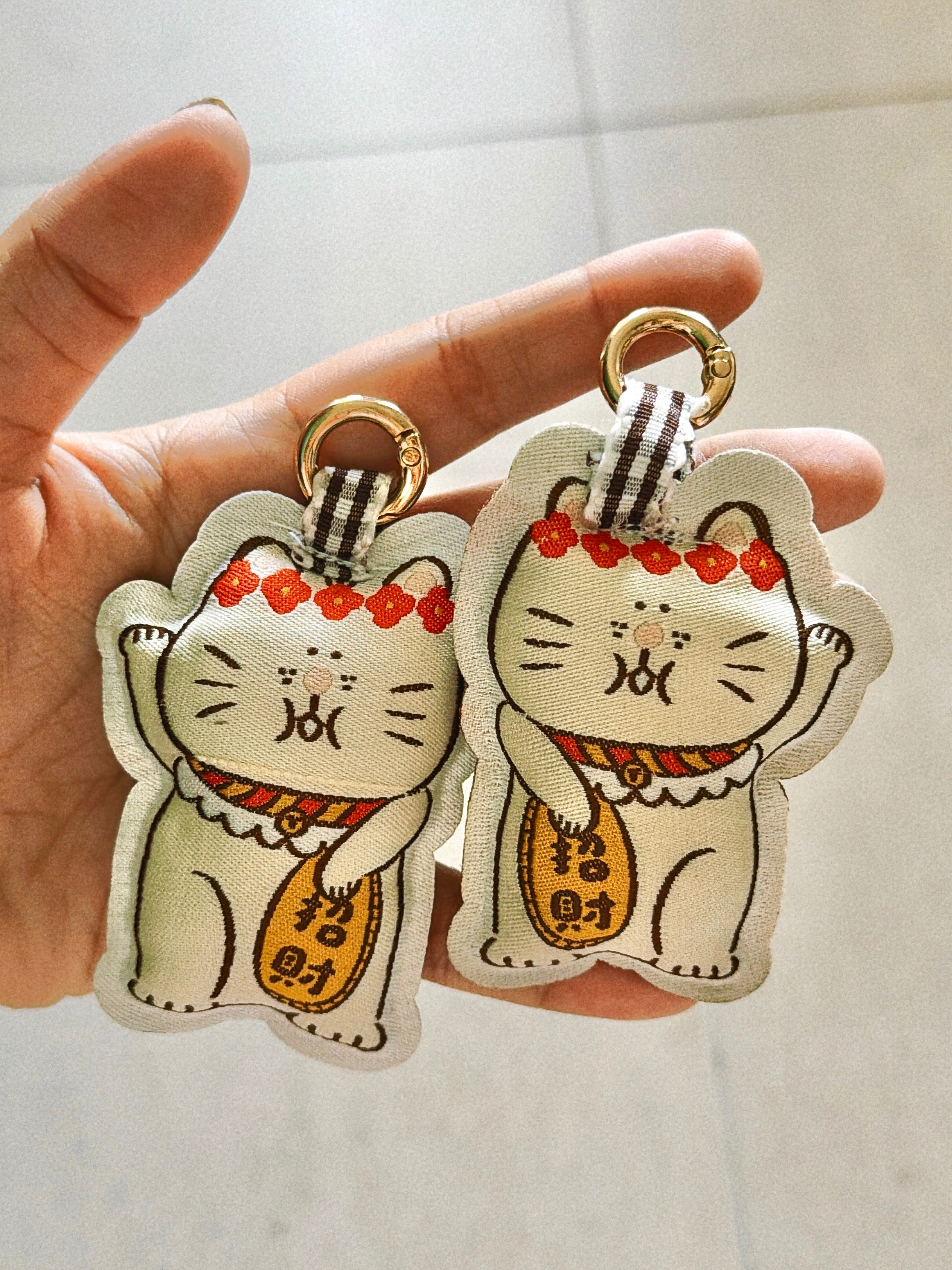 招財貓米蘇掛飾