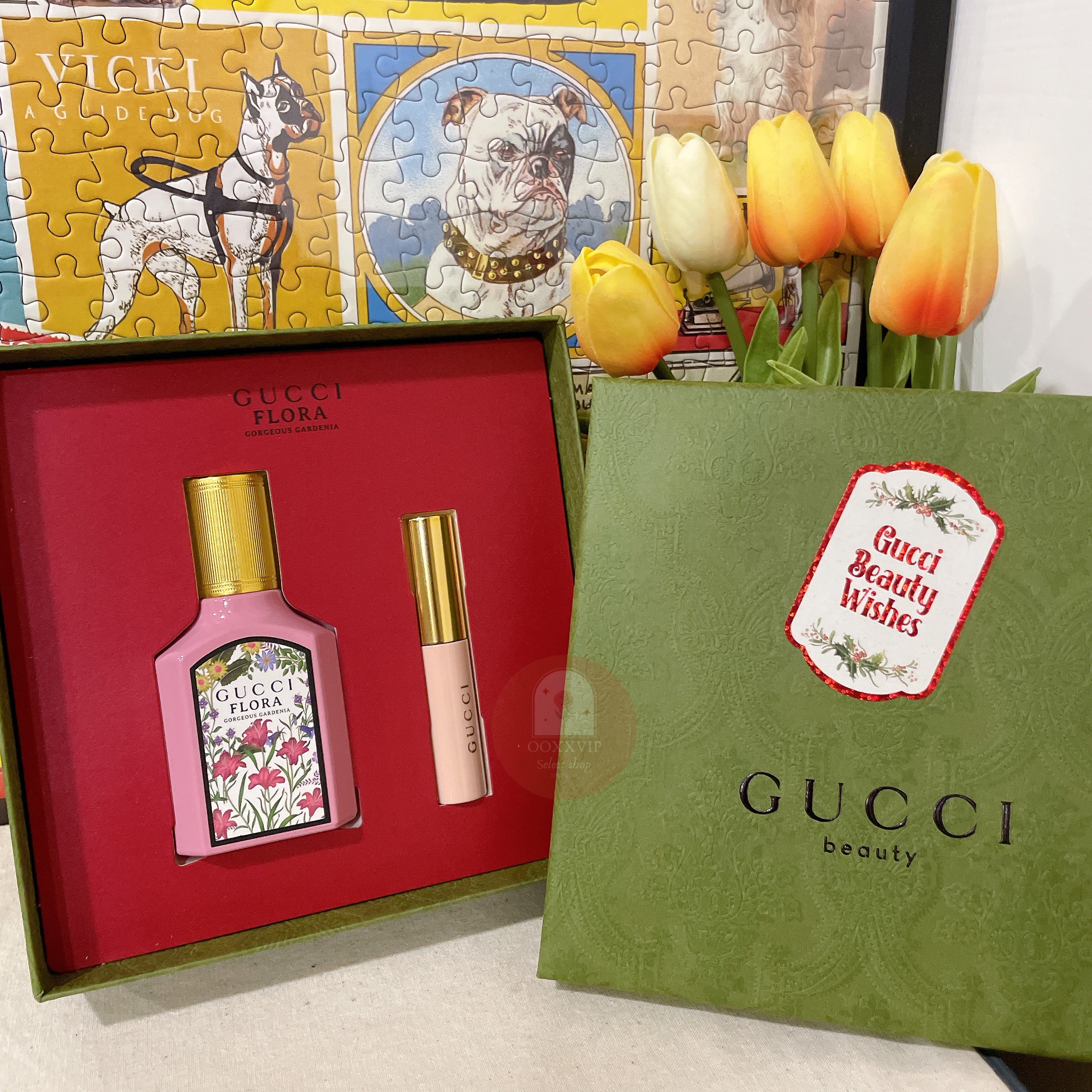 GUCCI梔子花香水禮盒🎁