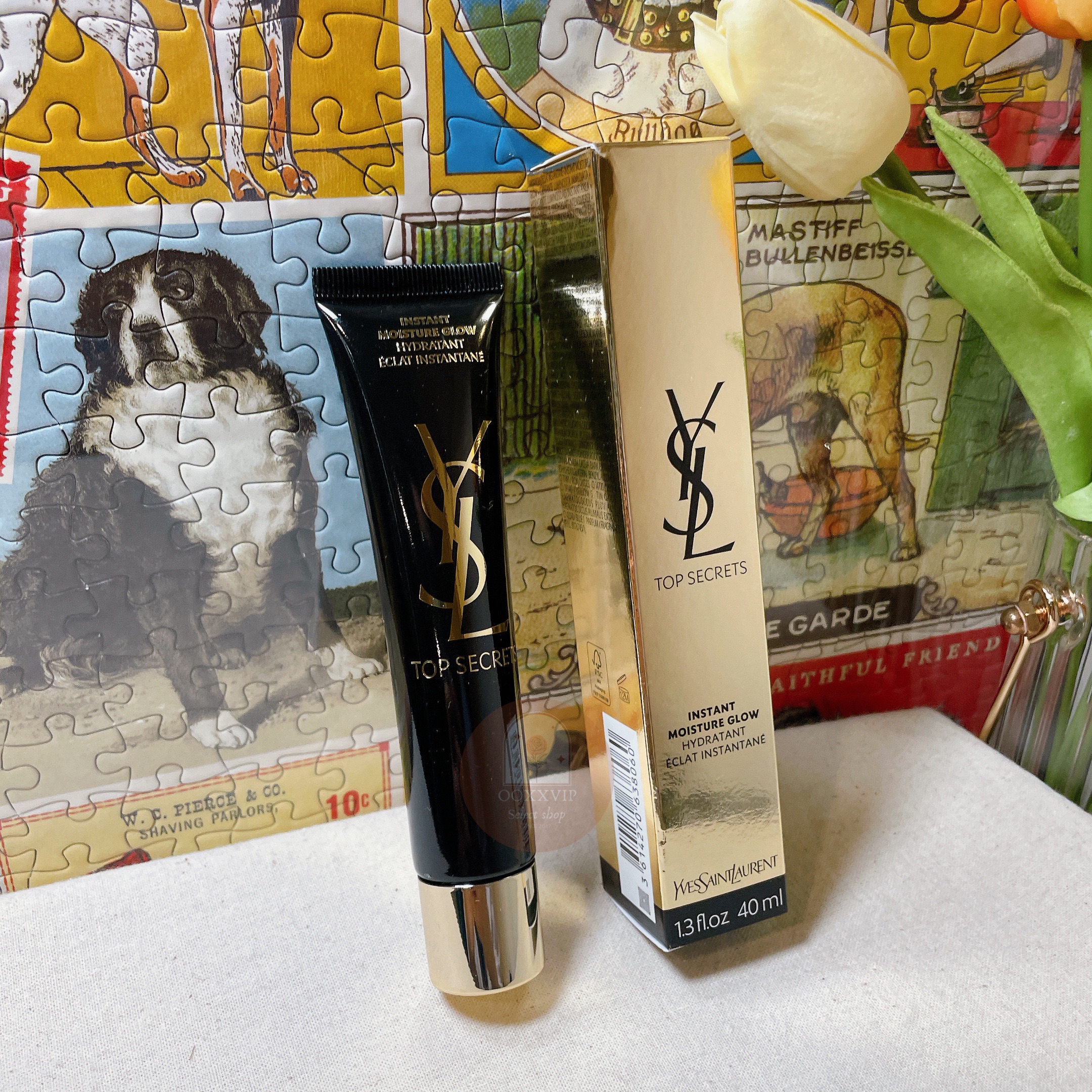 Ysl名模肌密光燦水凝露 妝前保濕40ml