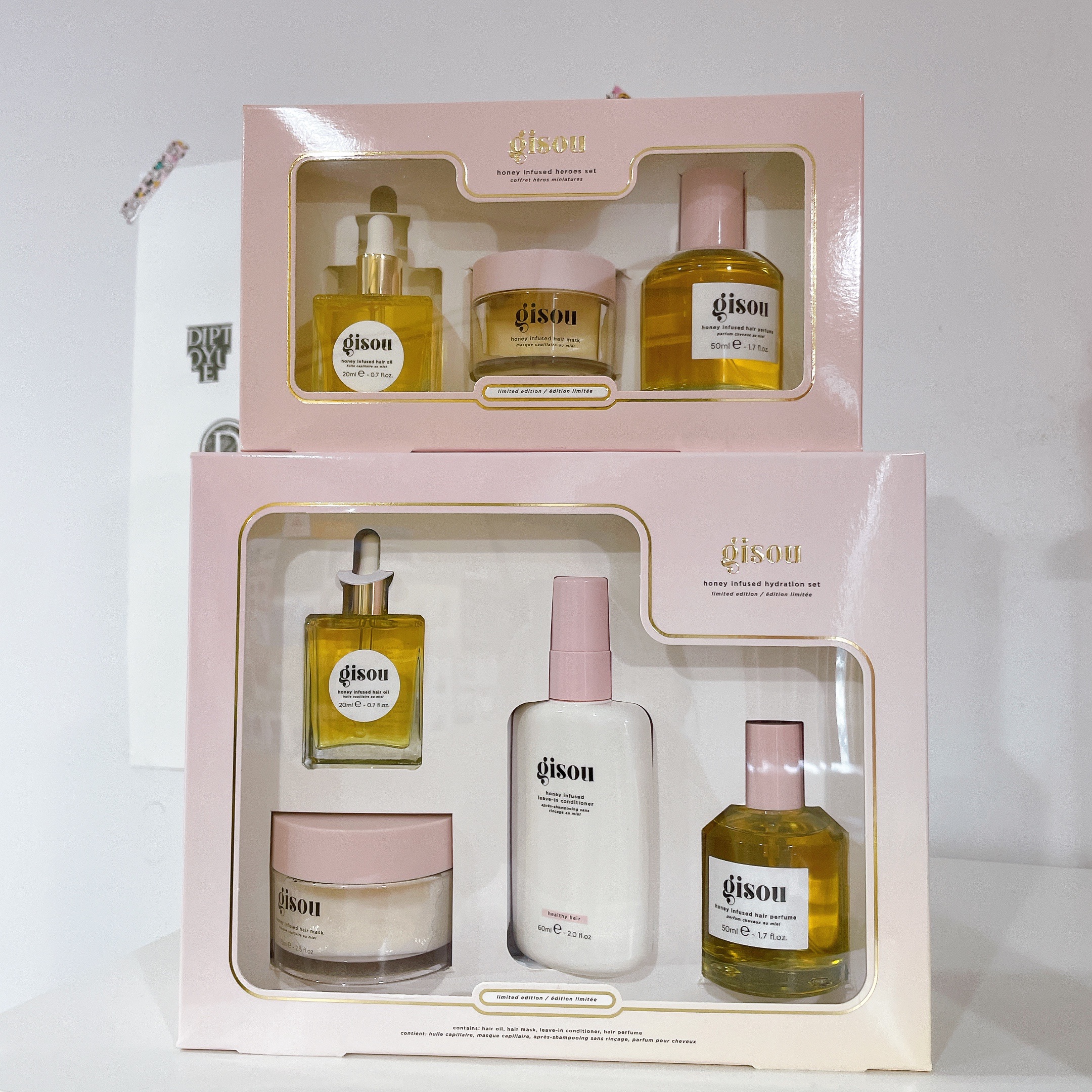 Gisou🎁限量款蜂蜜香水護髮油禮盒組