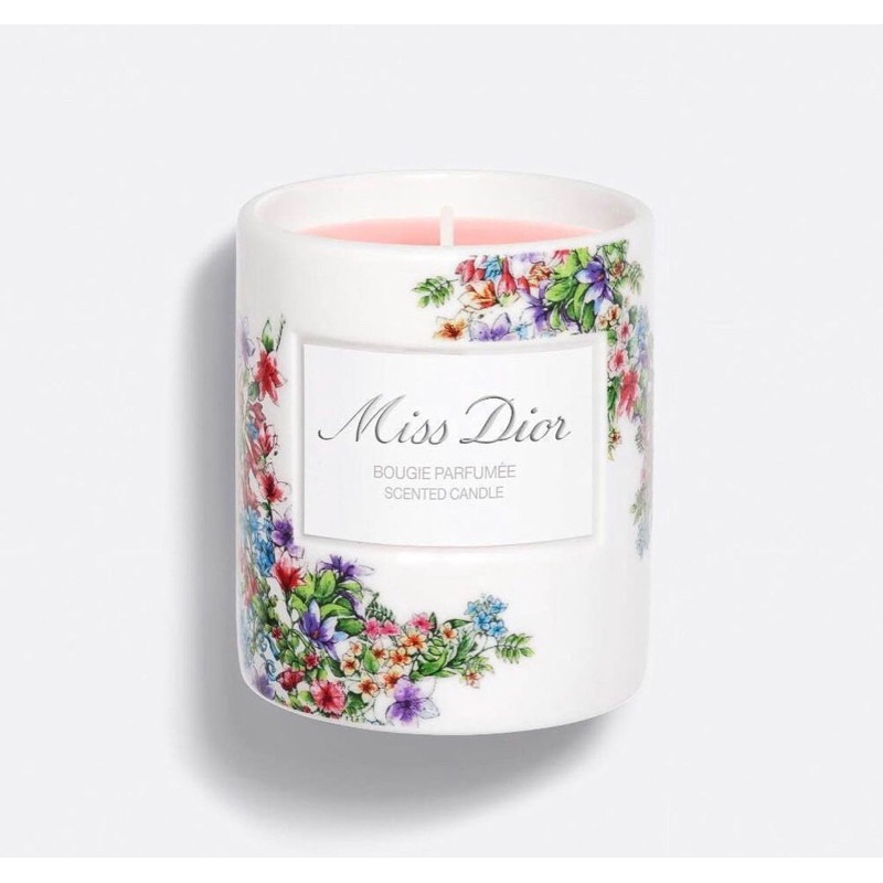 Dior秋冬2023季節限定-玫瑰蠟燭（已絕版）