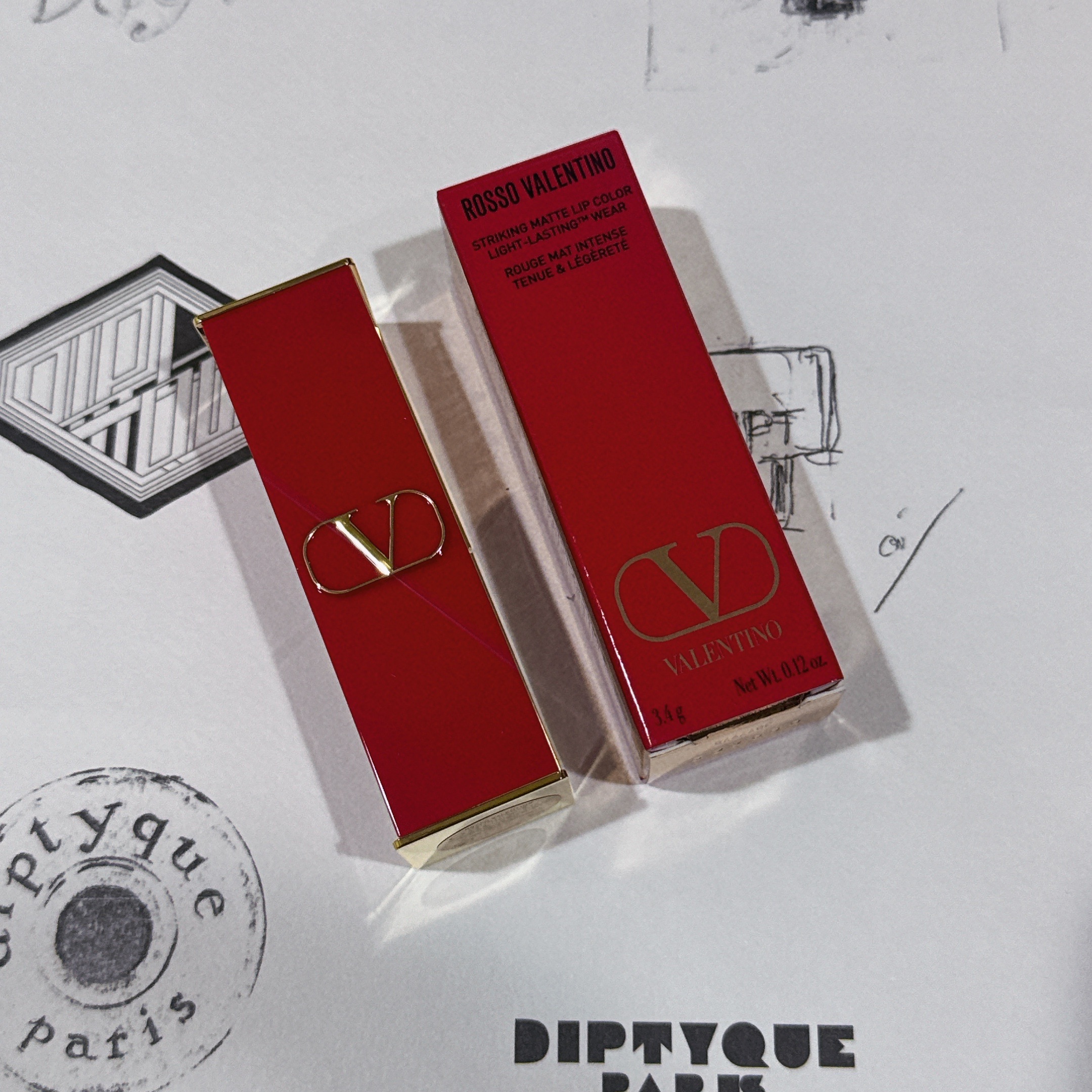 valentino新色唇膏