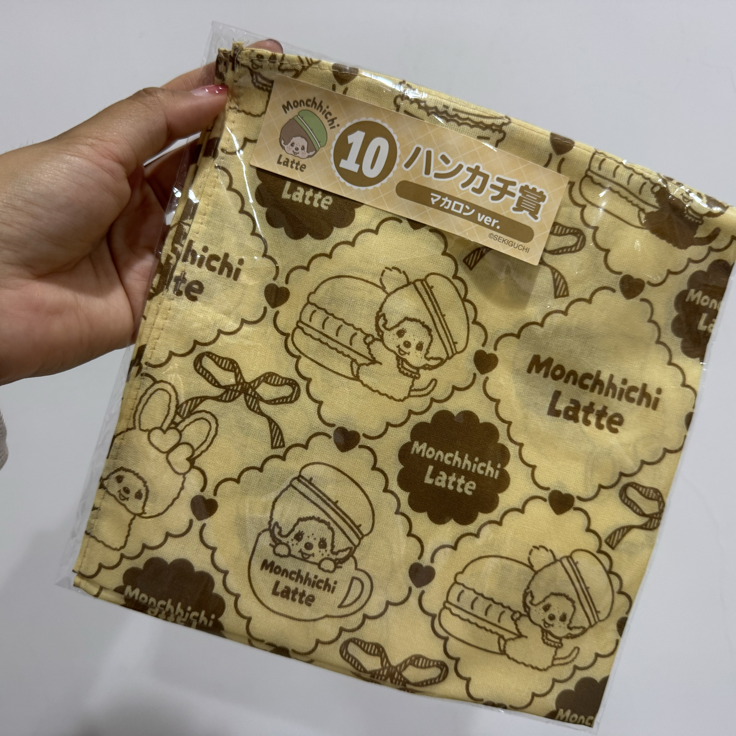 蒙奇奇一番賞 100%棉絲巾