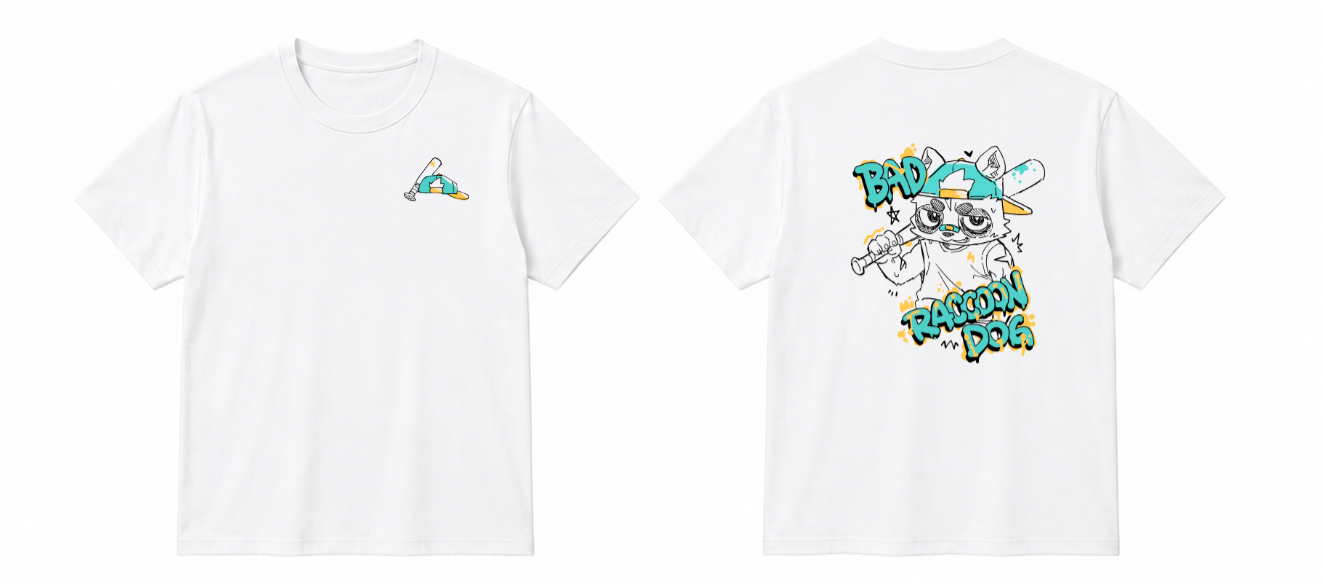 壞狸貓T-shirt