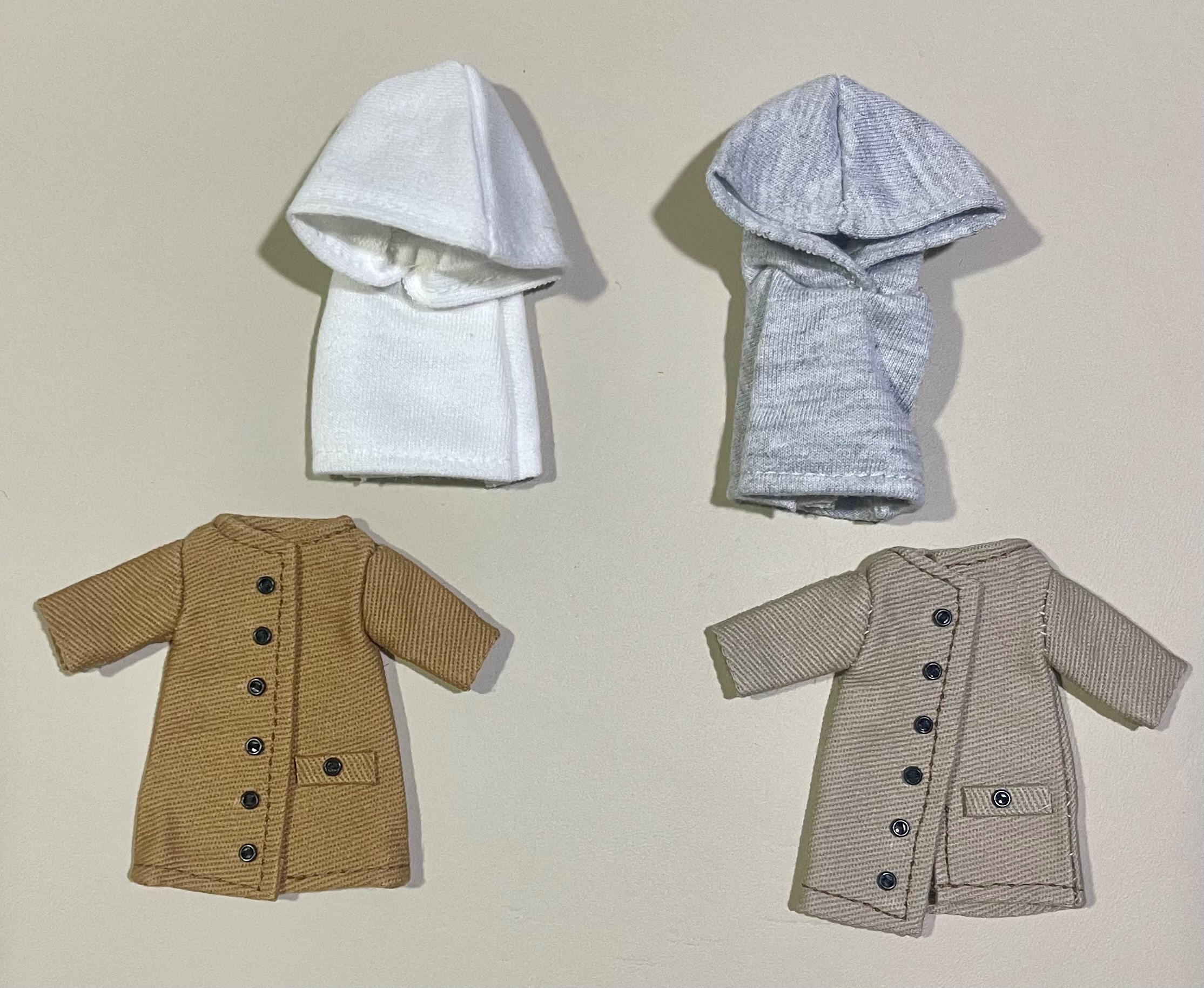 Rika 手作 大衣帽T套裝