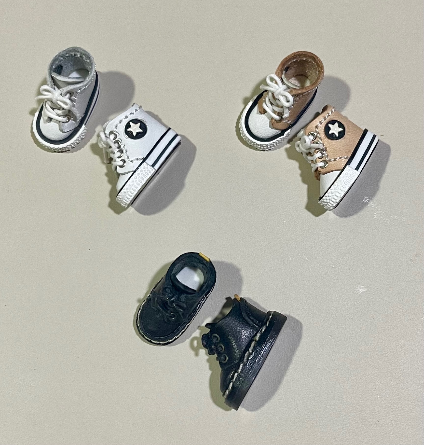 日本手作 手工皮鞋 星星球鞋