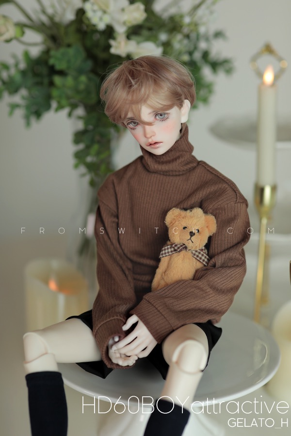 SwitchGELATO H（高領寬鬆）/可可