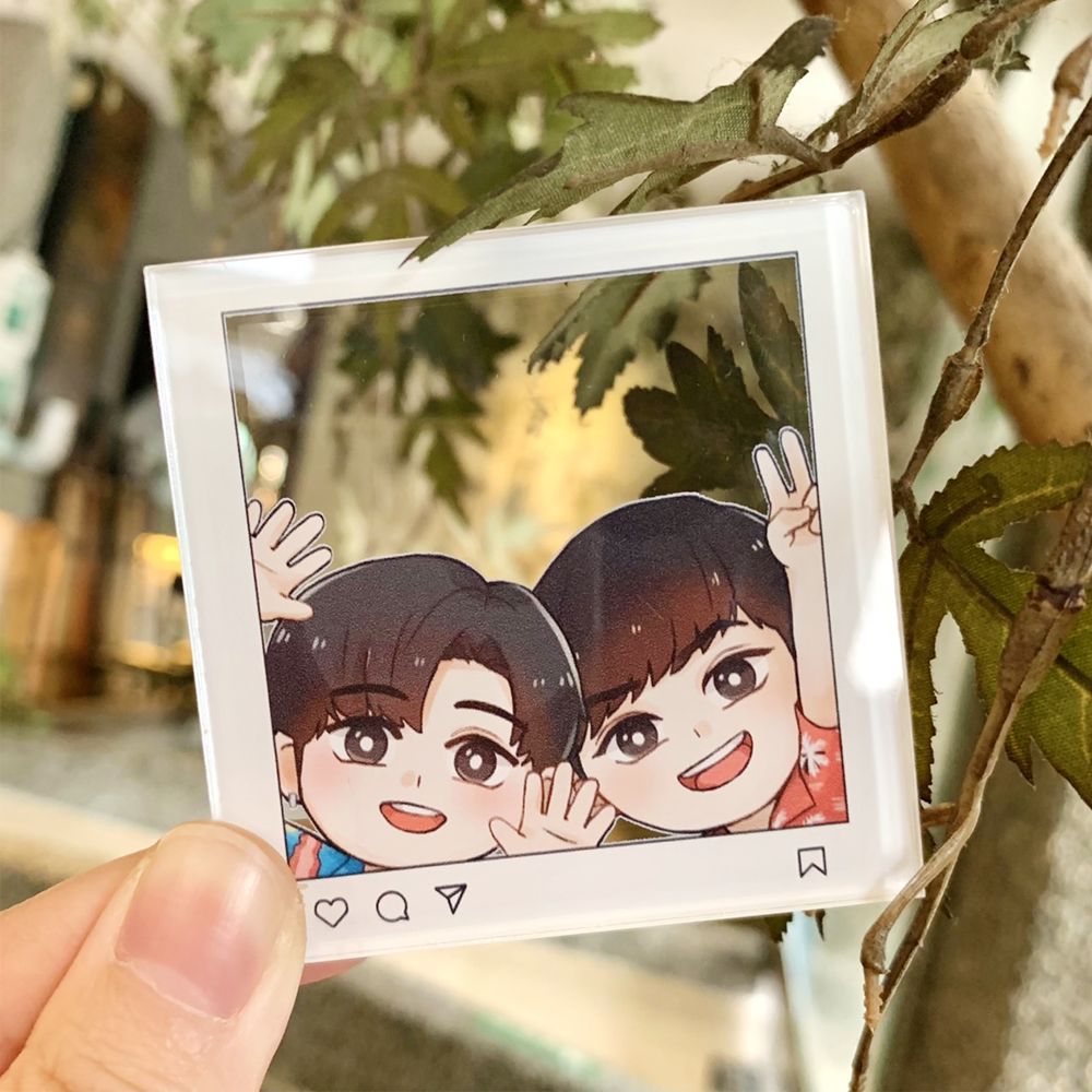 【泰星二創】NeoLouis IG打卡壓克力框立牌 戀上天空魚 The Eclipse 泰腐