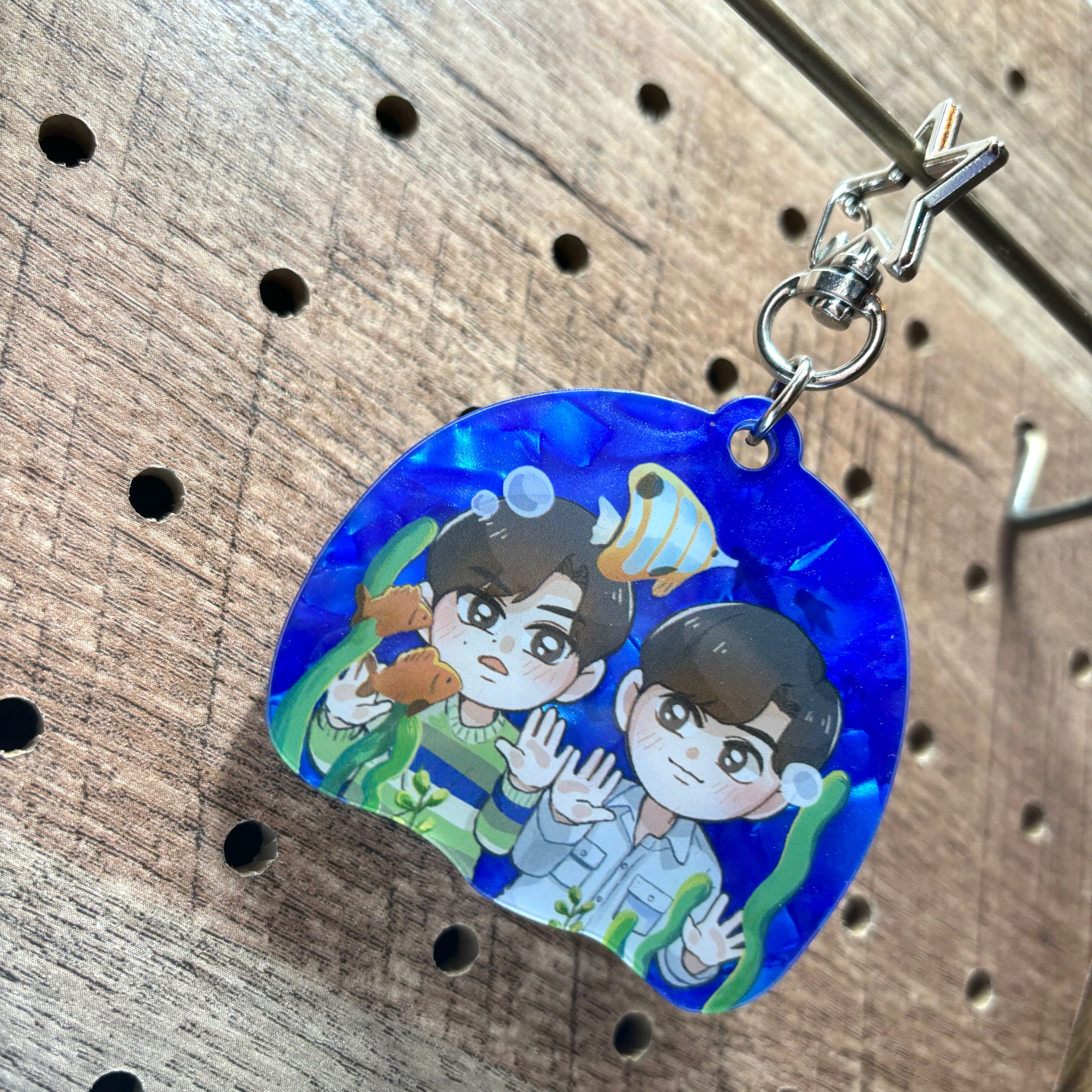 GeminiFourth水族館約會吊飾 鑰匙圈