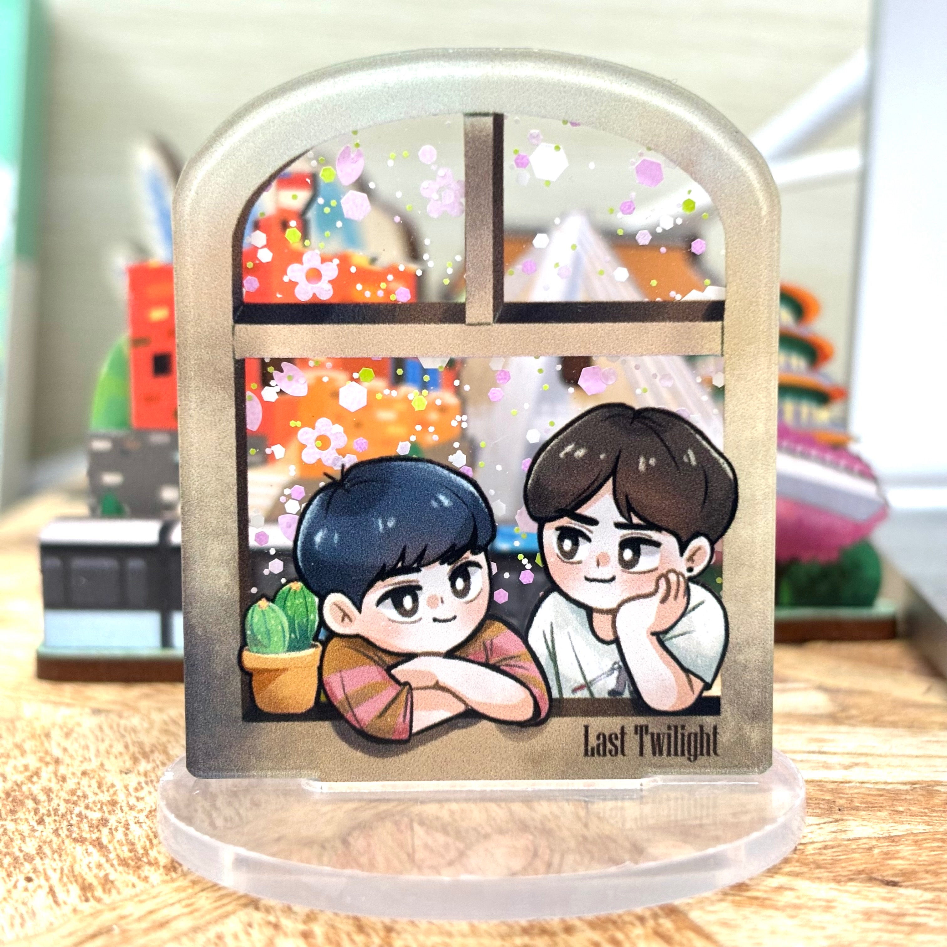 【4/18 20：00開放下單】JimmySea窗邊看花花立牌