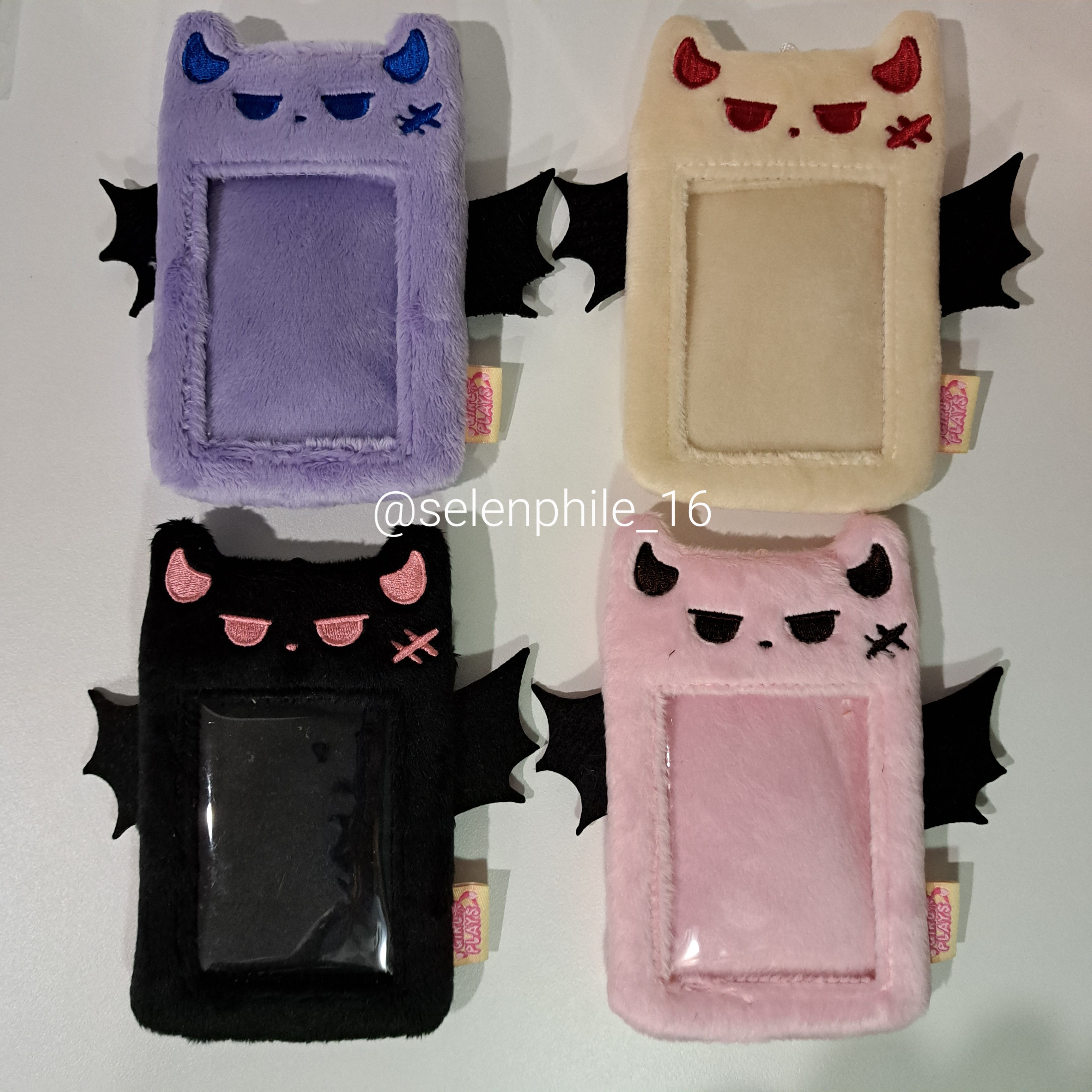 少女玩心 絨毛卡套惡魔系列✨️贈掛鍊＆B8硬卡套一個✨️