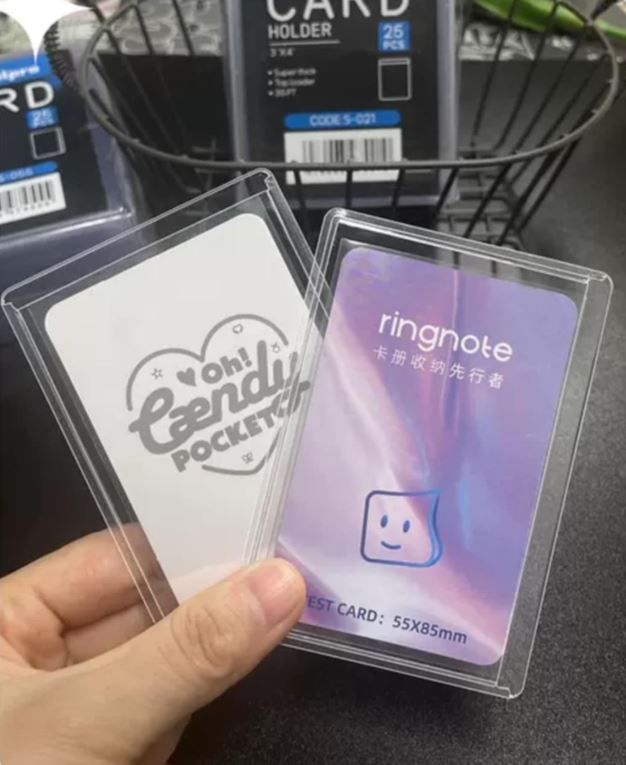 RINGNOTE超透無覆膜硬卡套