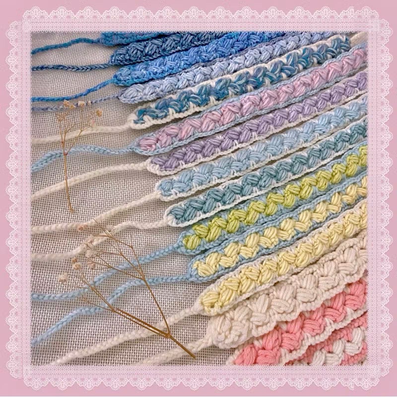 復古麻花編織髮帶（◍˃̵͈̑ᴗ˂̵͈̑）🍭馬卡龍色 單色素色混色漸層