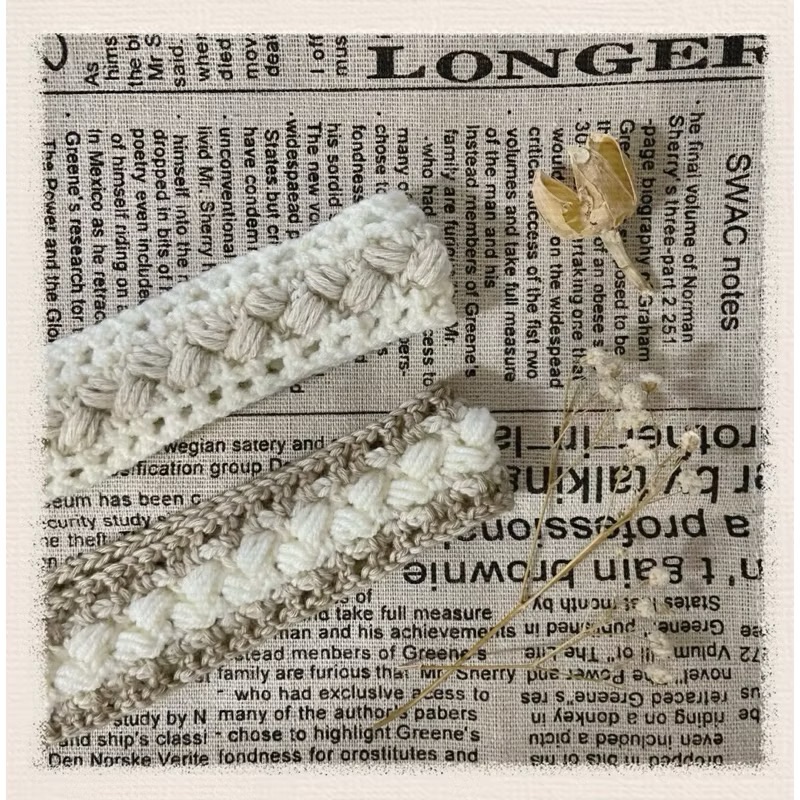 ‼️秋冬限定款❄️復古麻花鏤空編織髮帶（◍˃̵͈̑ᴗ˂̵͈̑）🌼 奶茶色 卡其色 大地色