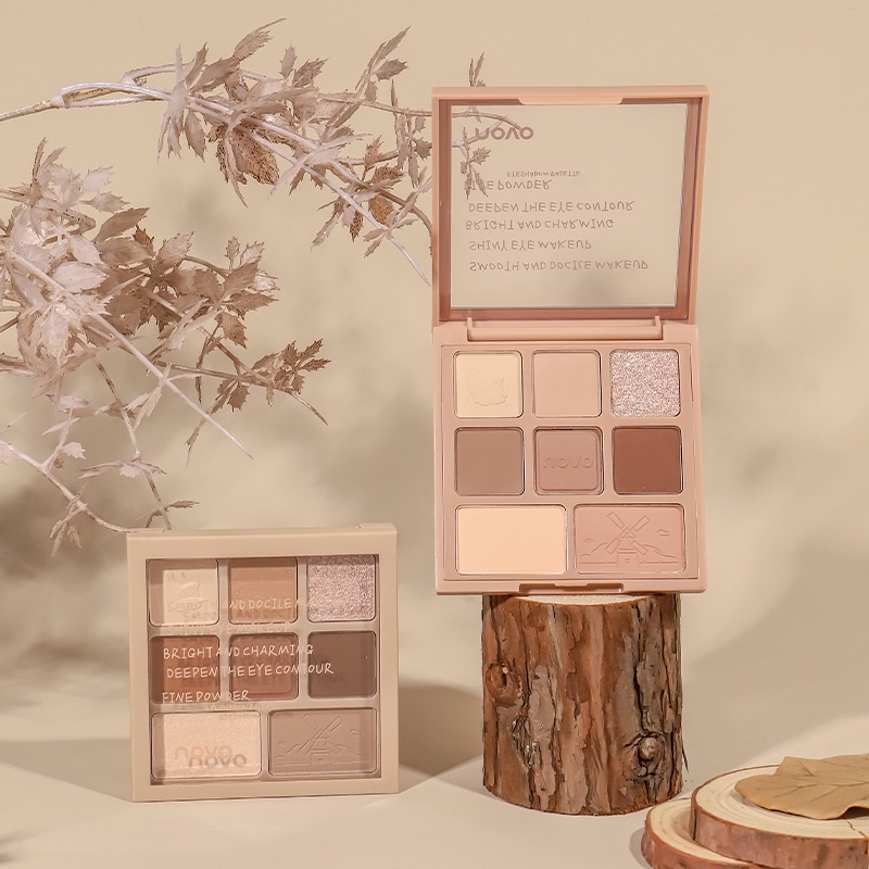 加購區：novo 8色眼影盤